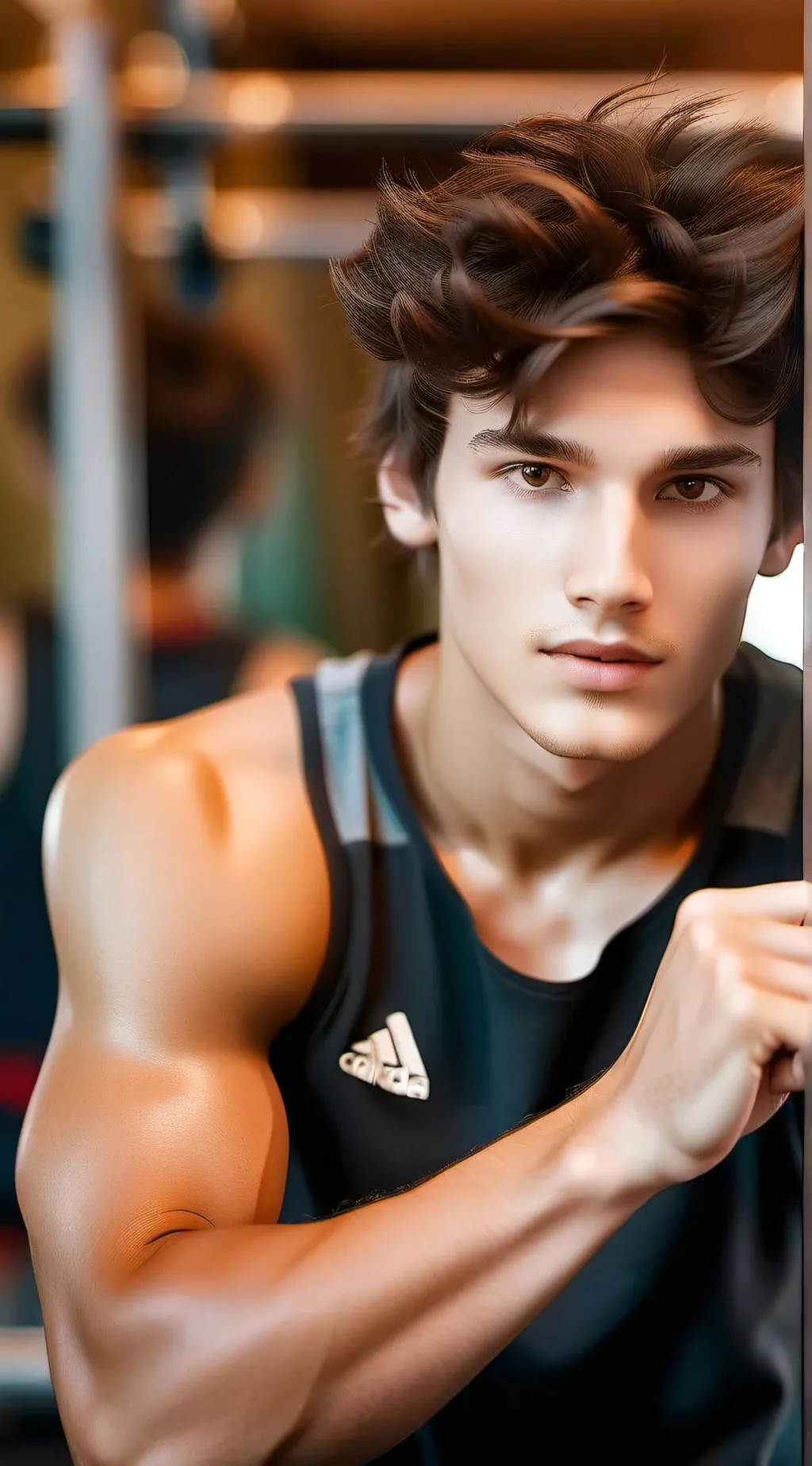 ai character: Leo background