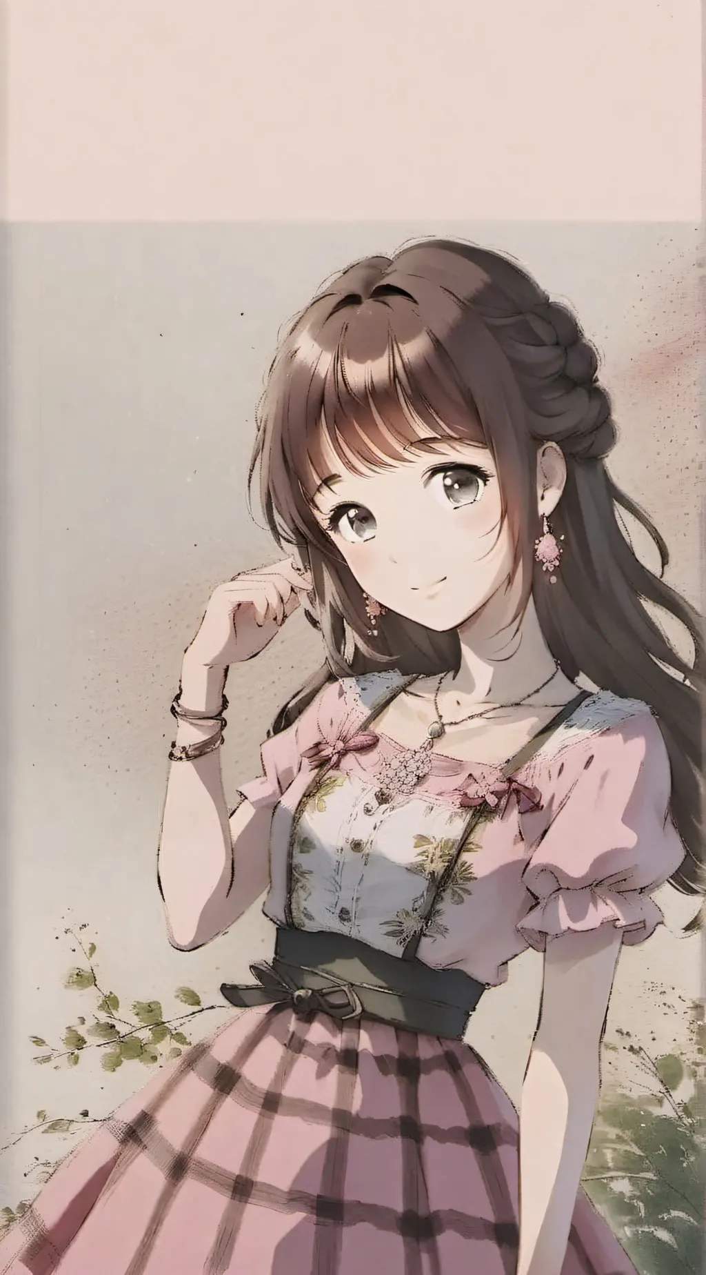 ai character: lily background