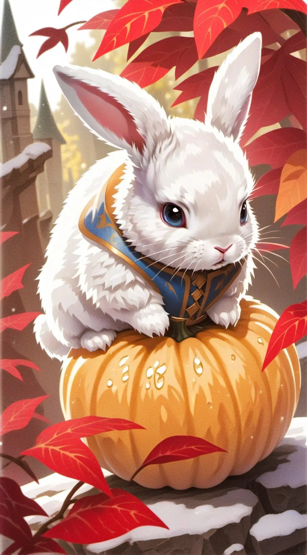 ai character: ❄️~|¡Snow¡|~❄️ background