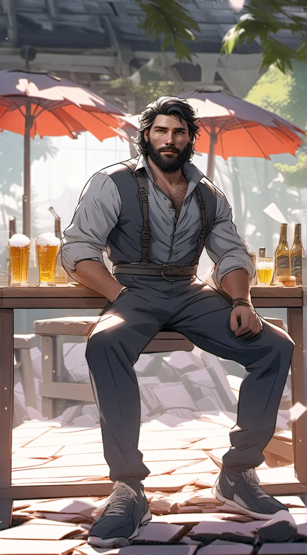 ai character: Rafferty Collins background