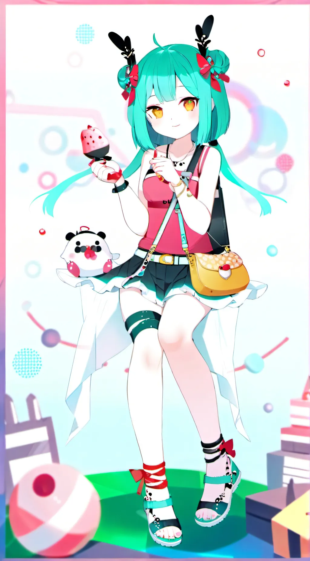 ai character: Kayla background