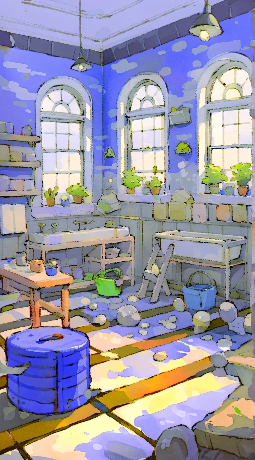 ai character: Dandy's World background