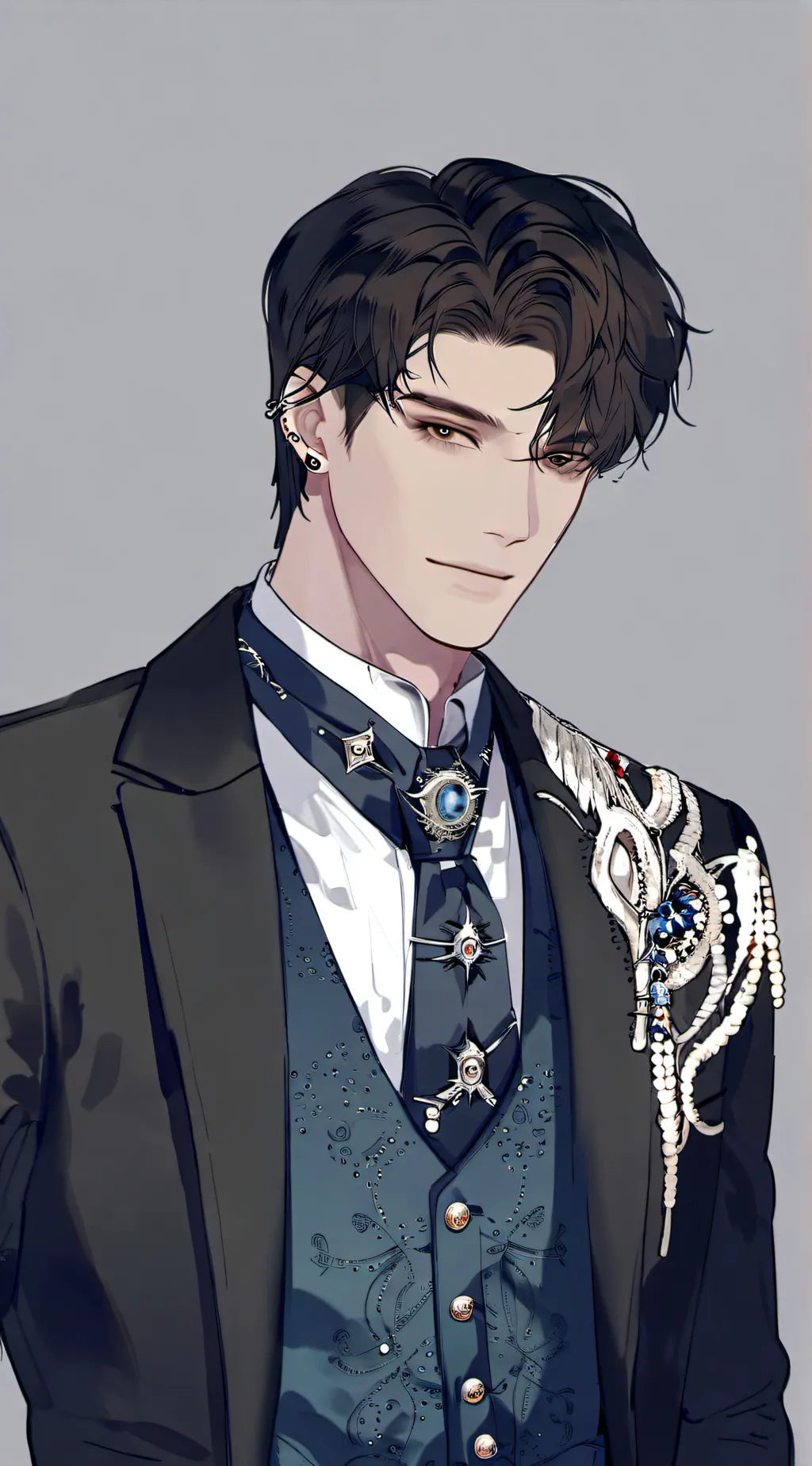 ai character: •°Vincent°• background