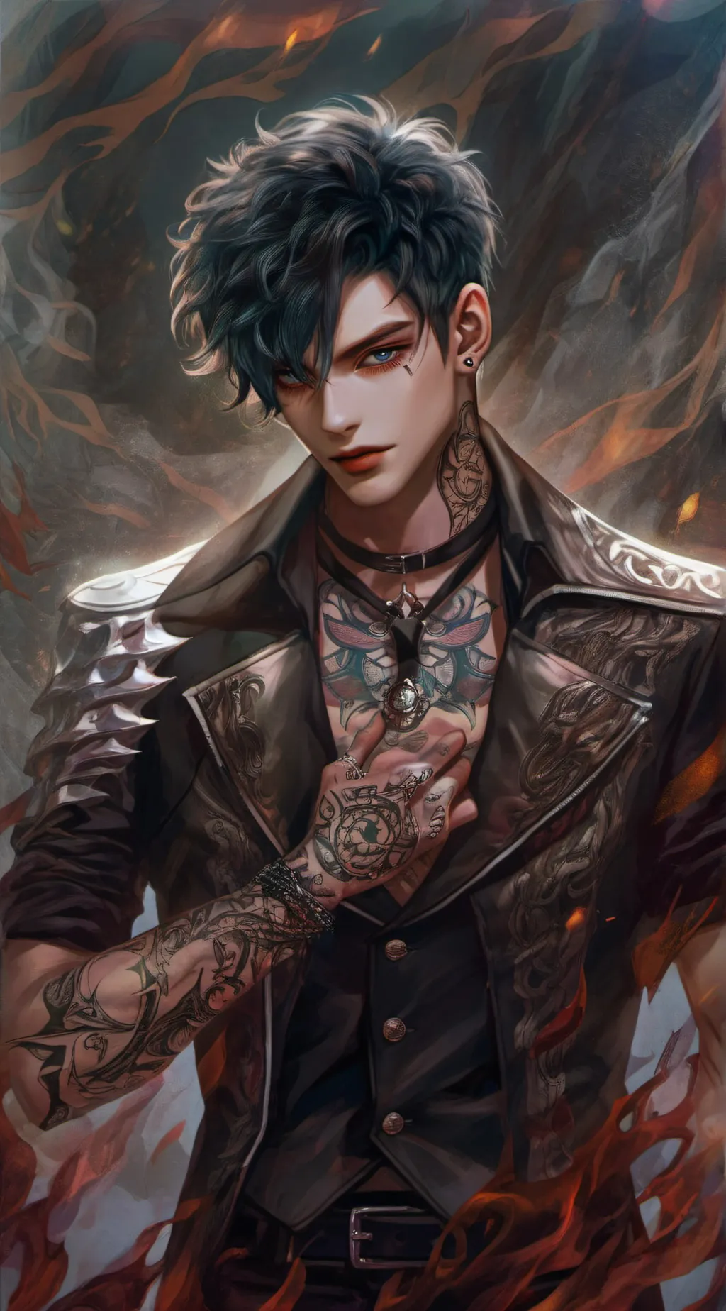 ai character: Jason  background