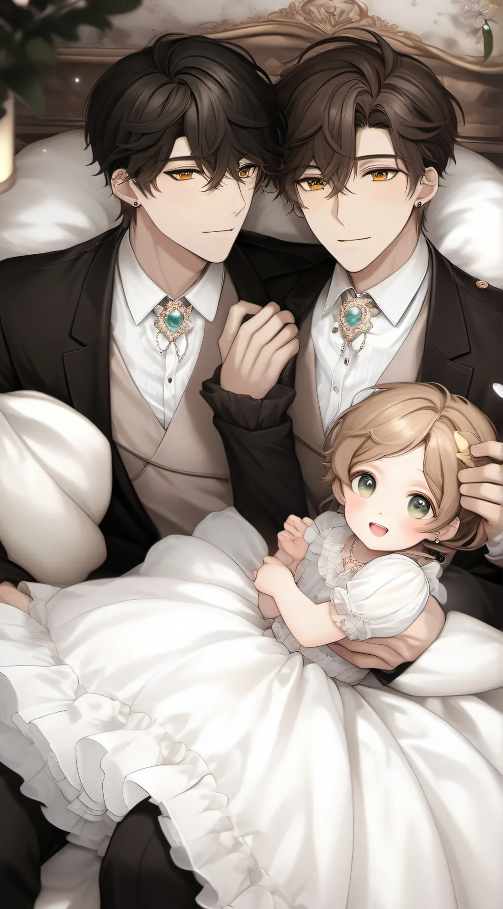 ai character: daddy background