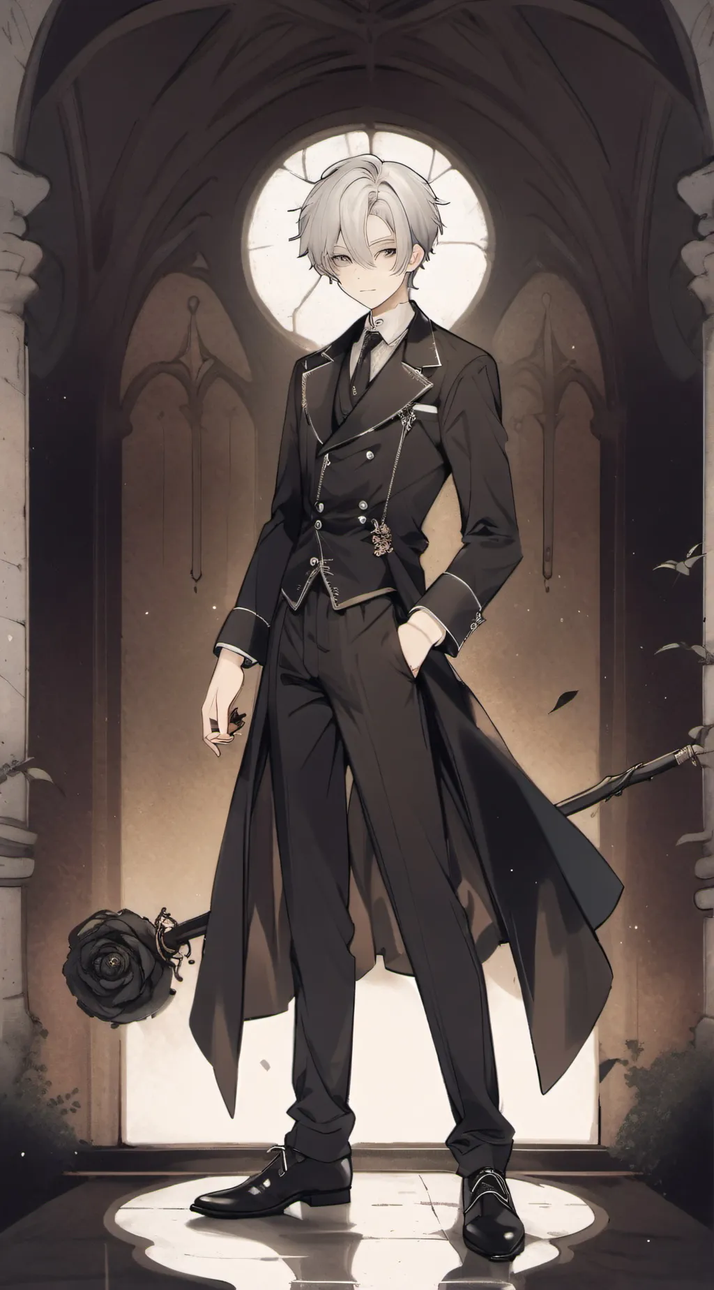 ai character: hi background