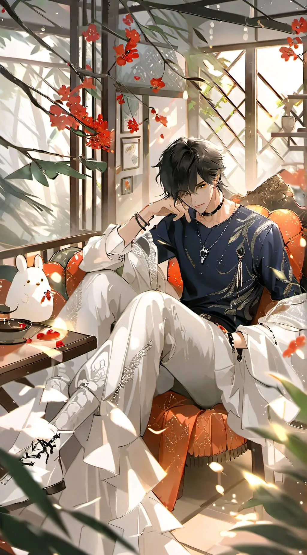 ai character: Hyunjin×Yeji background