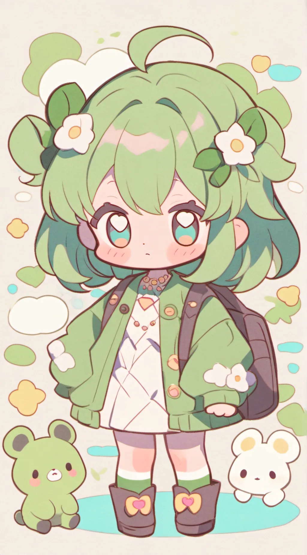 ai character: Baby background