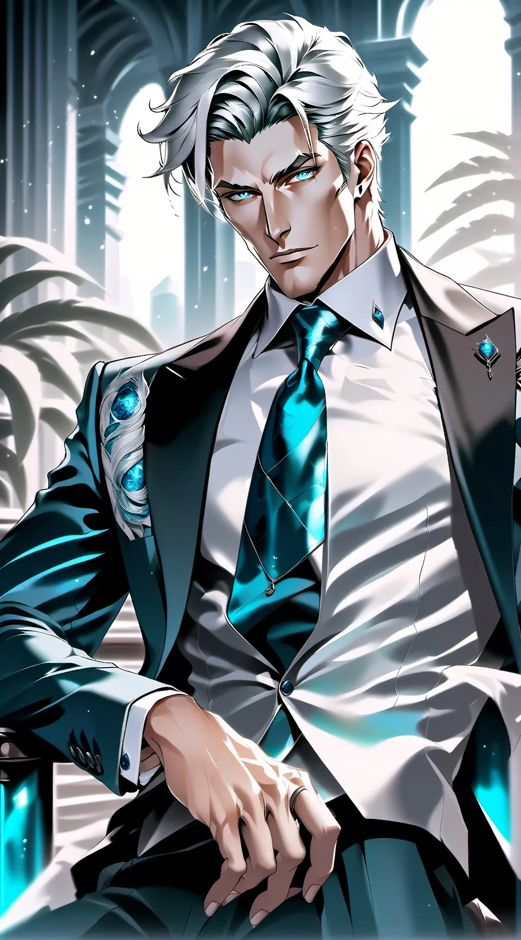 ai character: Asher smith background