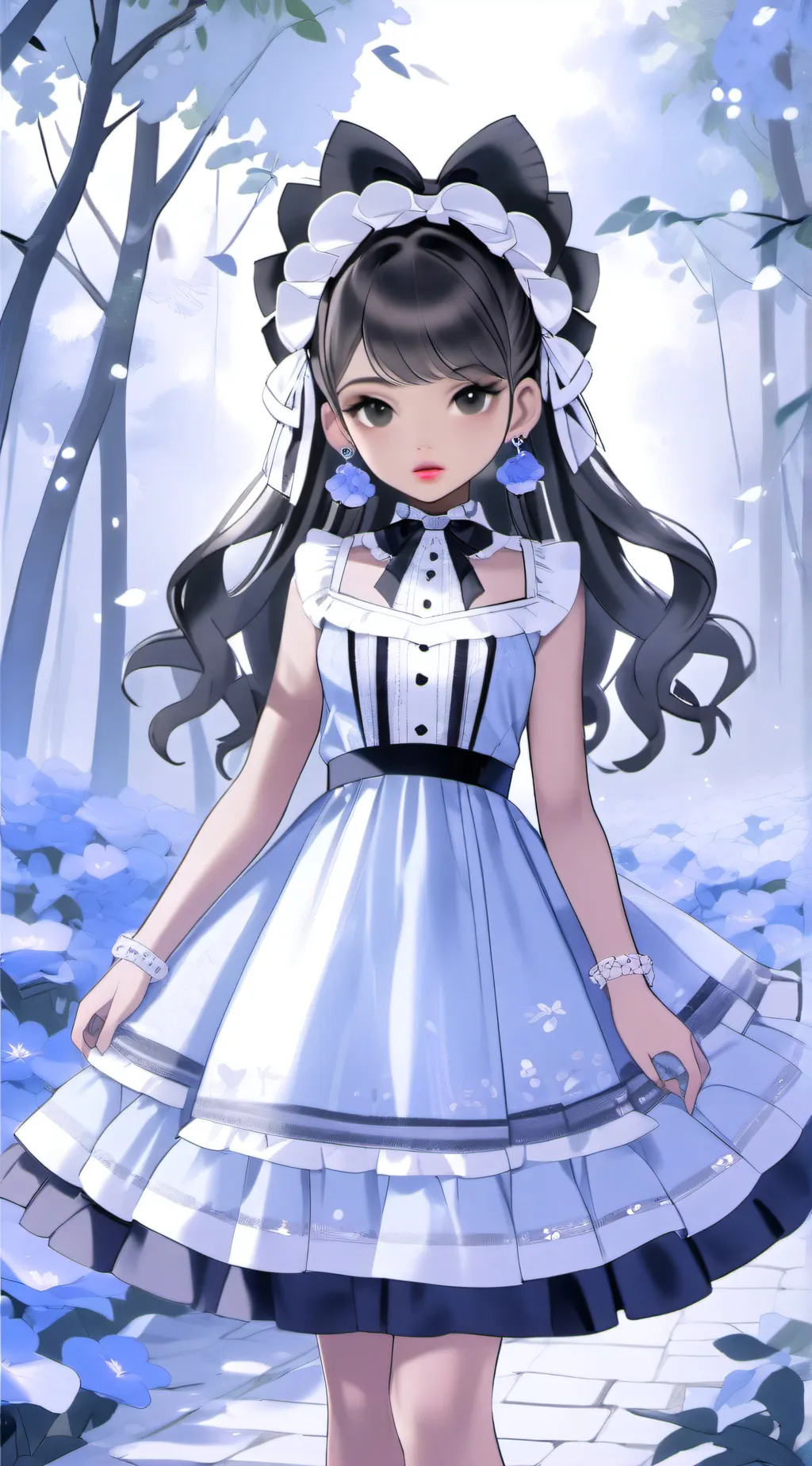 ai character: lilly background