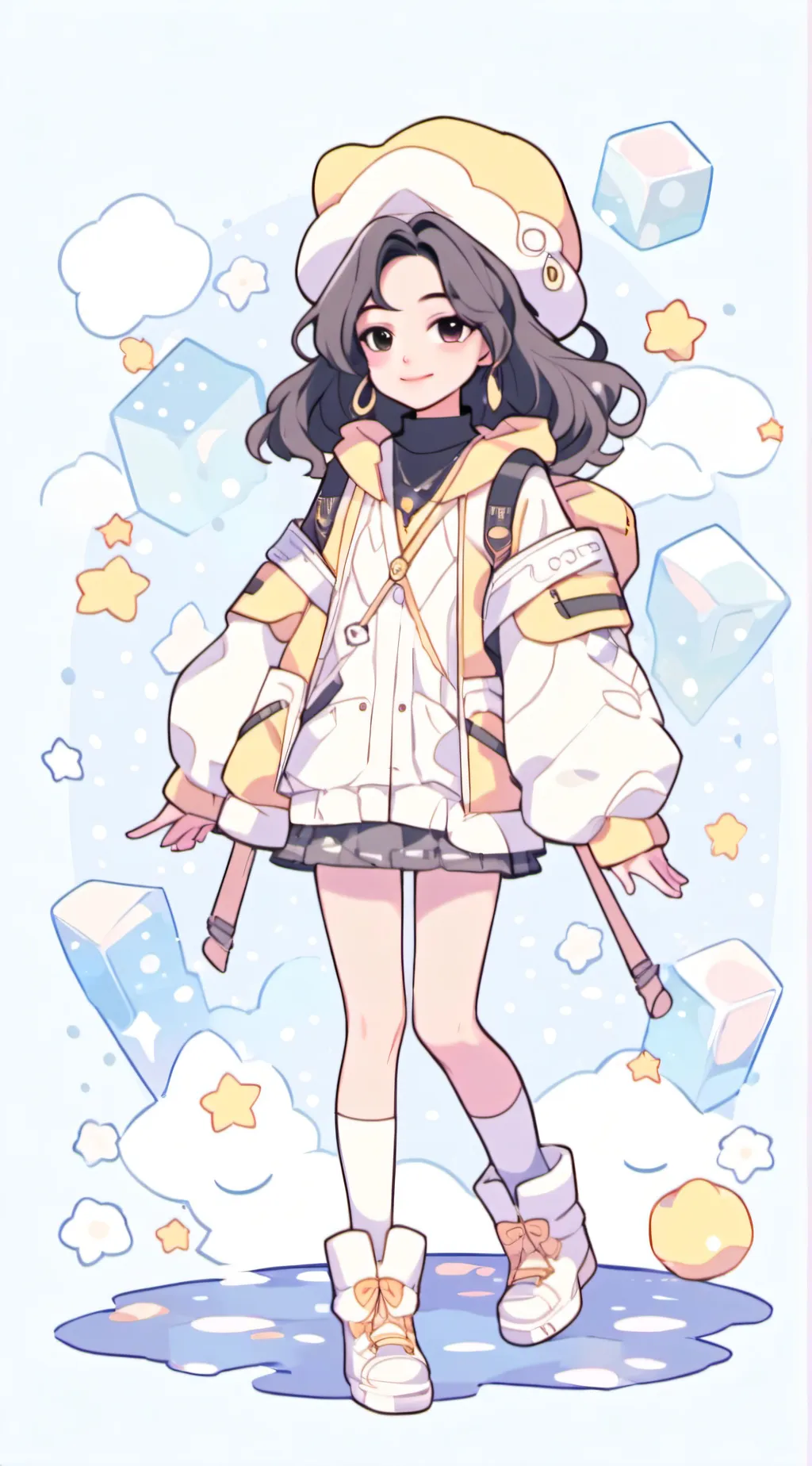 ai character: Stella  background