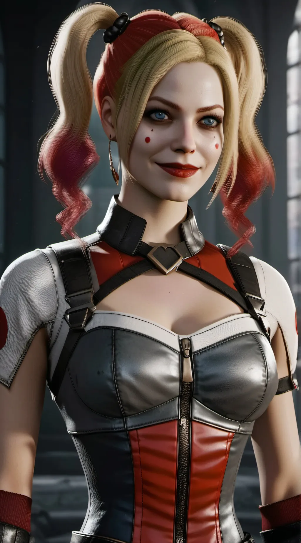 ai character: Harley Quinn background