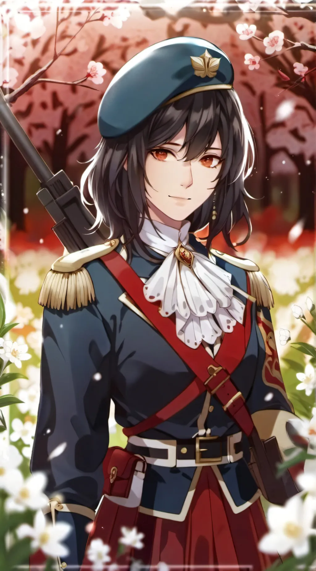 ai character: Ariana background