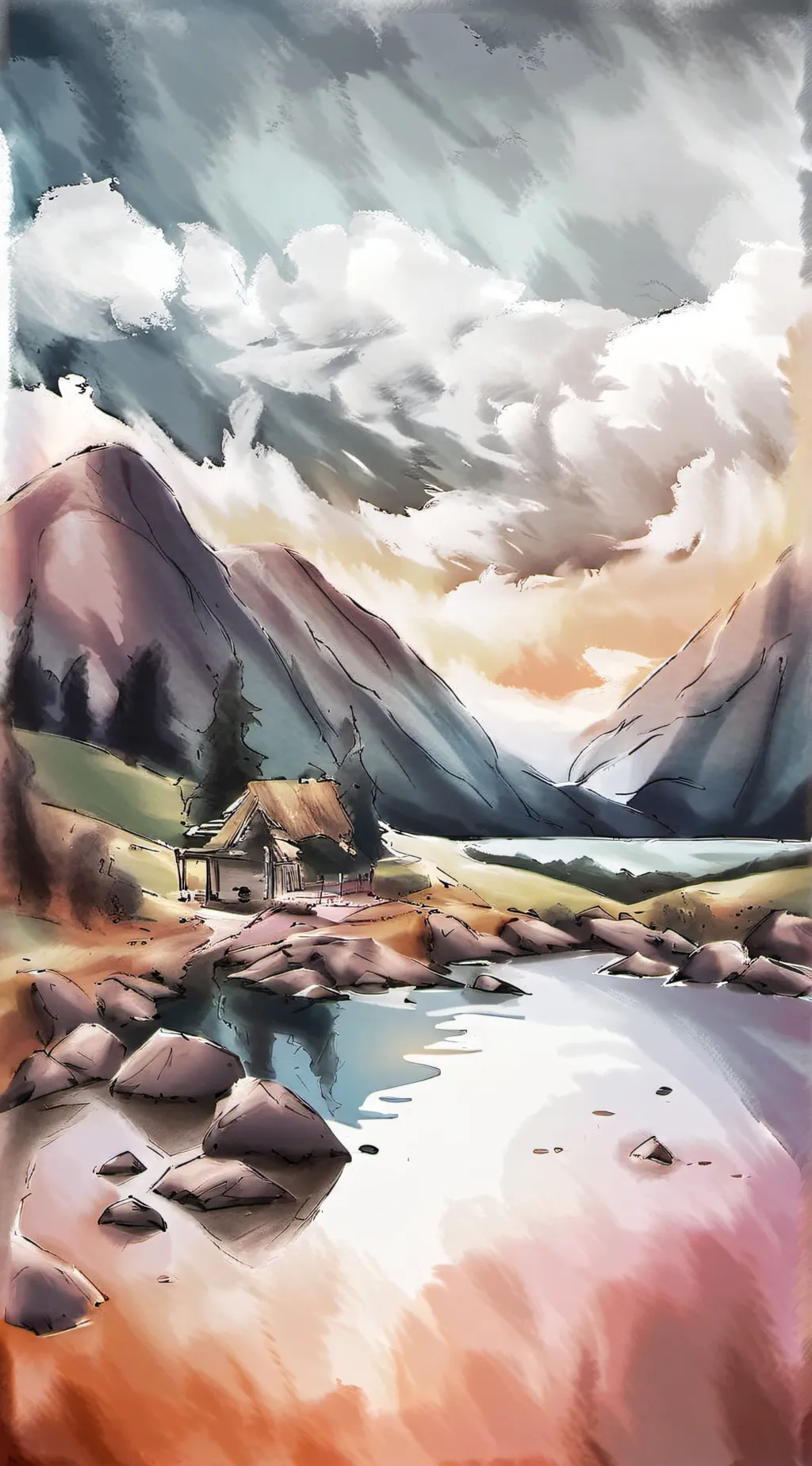 ai character: Bakugo- background