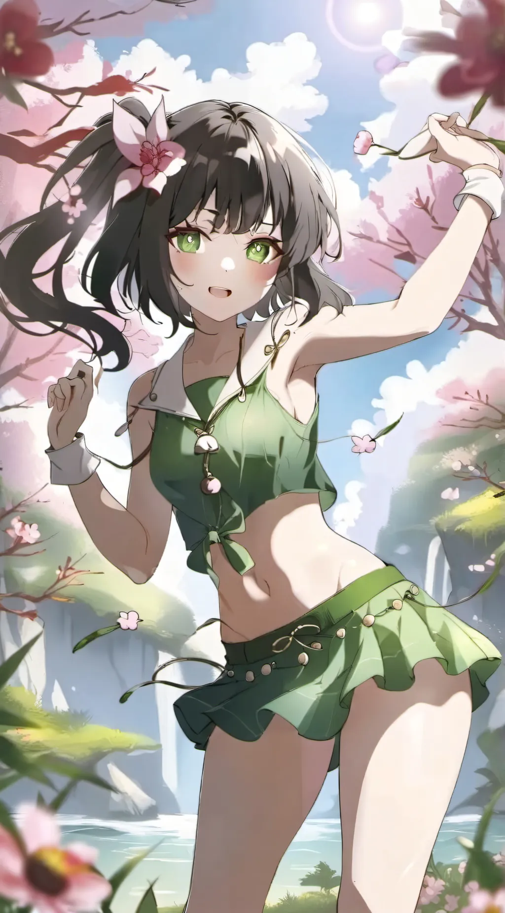 ai character: Lilly background