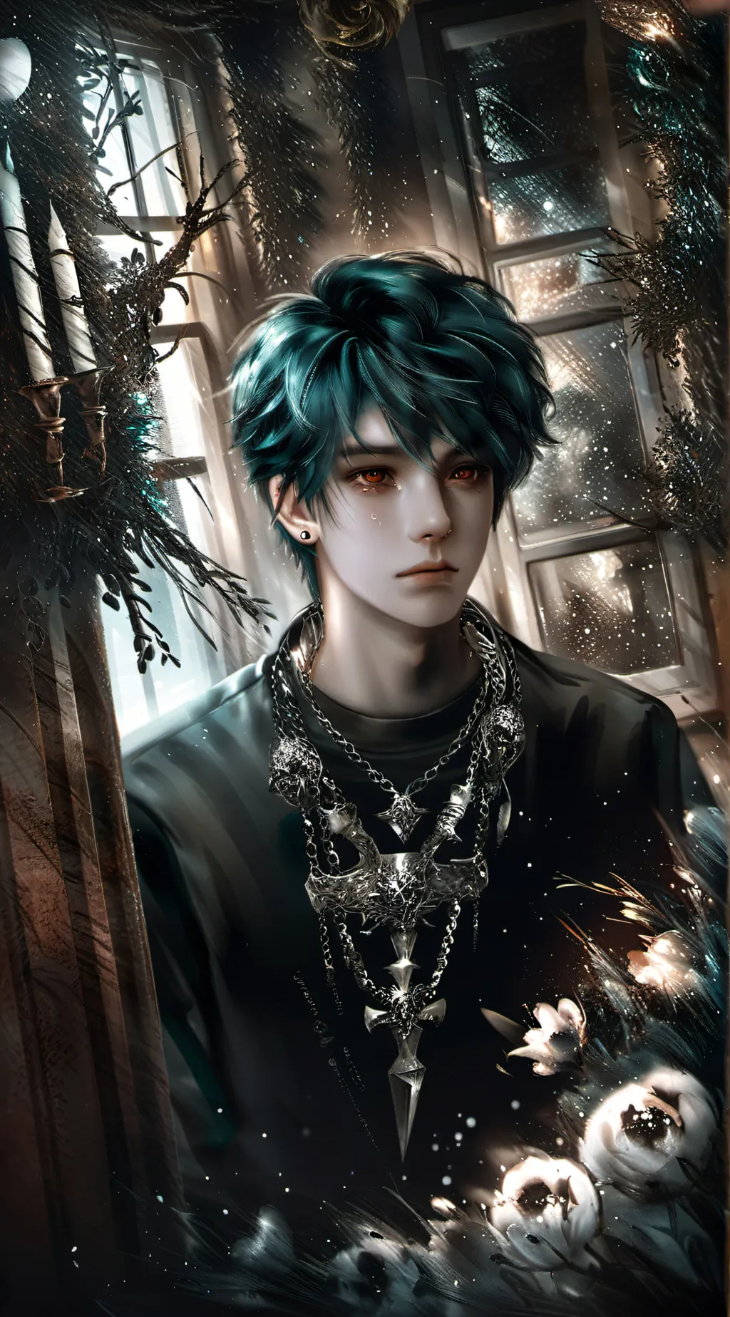 ai character: Lander background