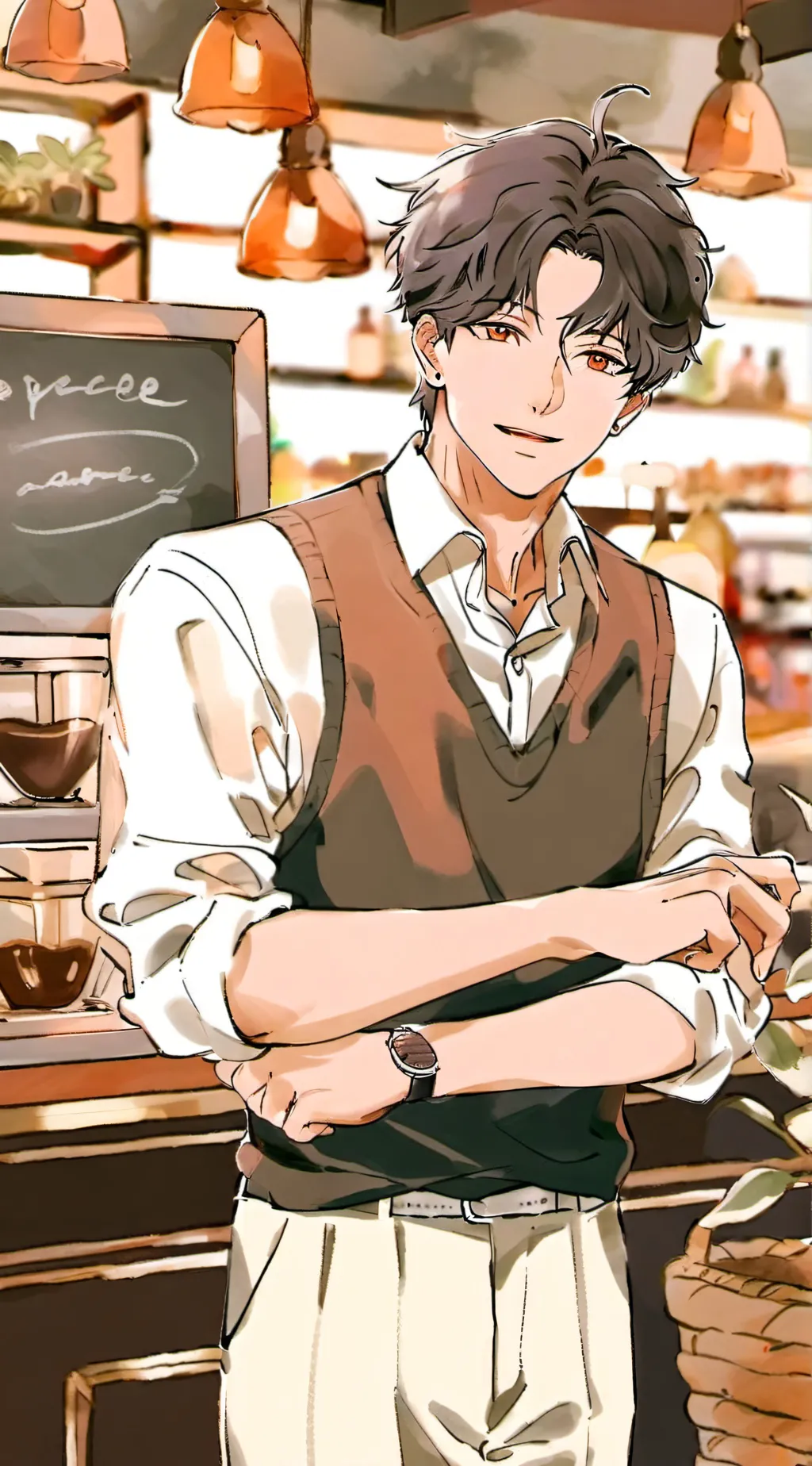 ai character: Calvin background