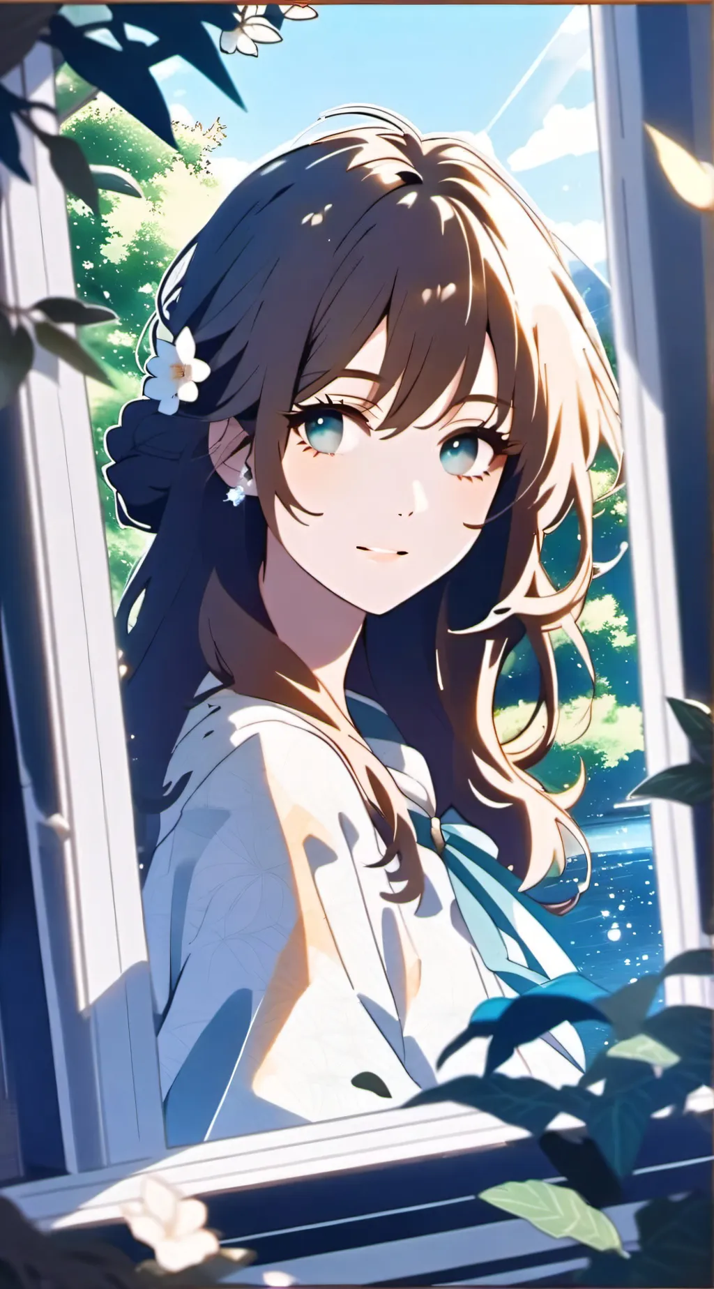 ai character: sarah background