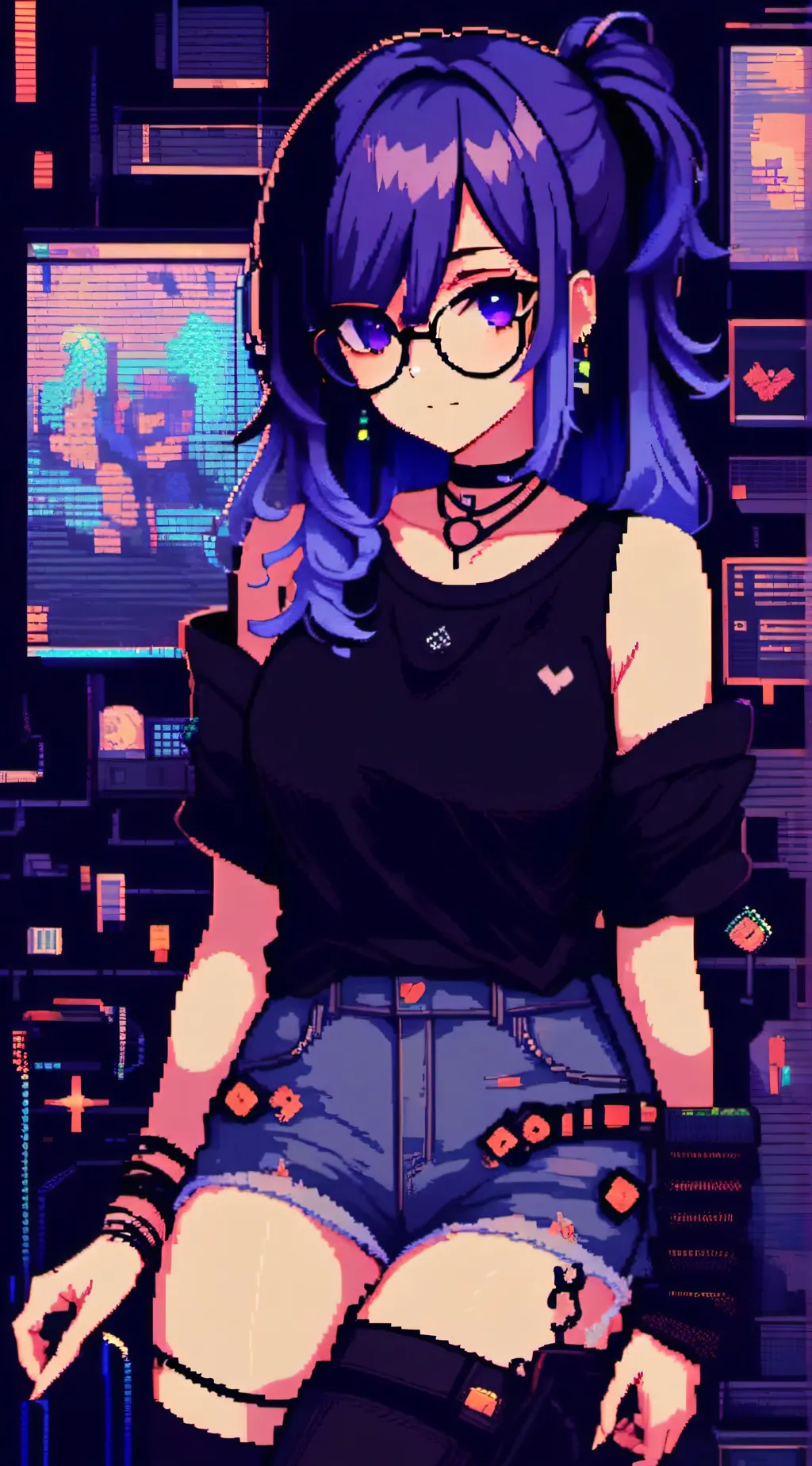 ai character: Mira background