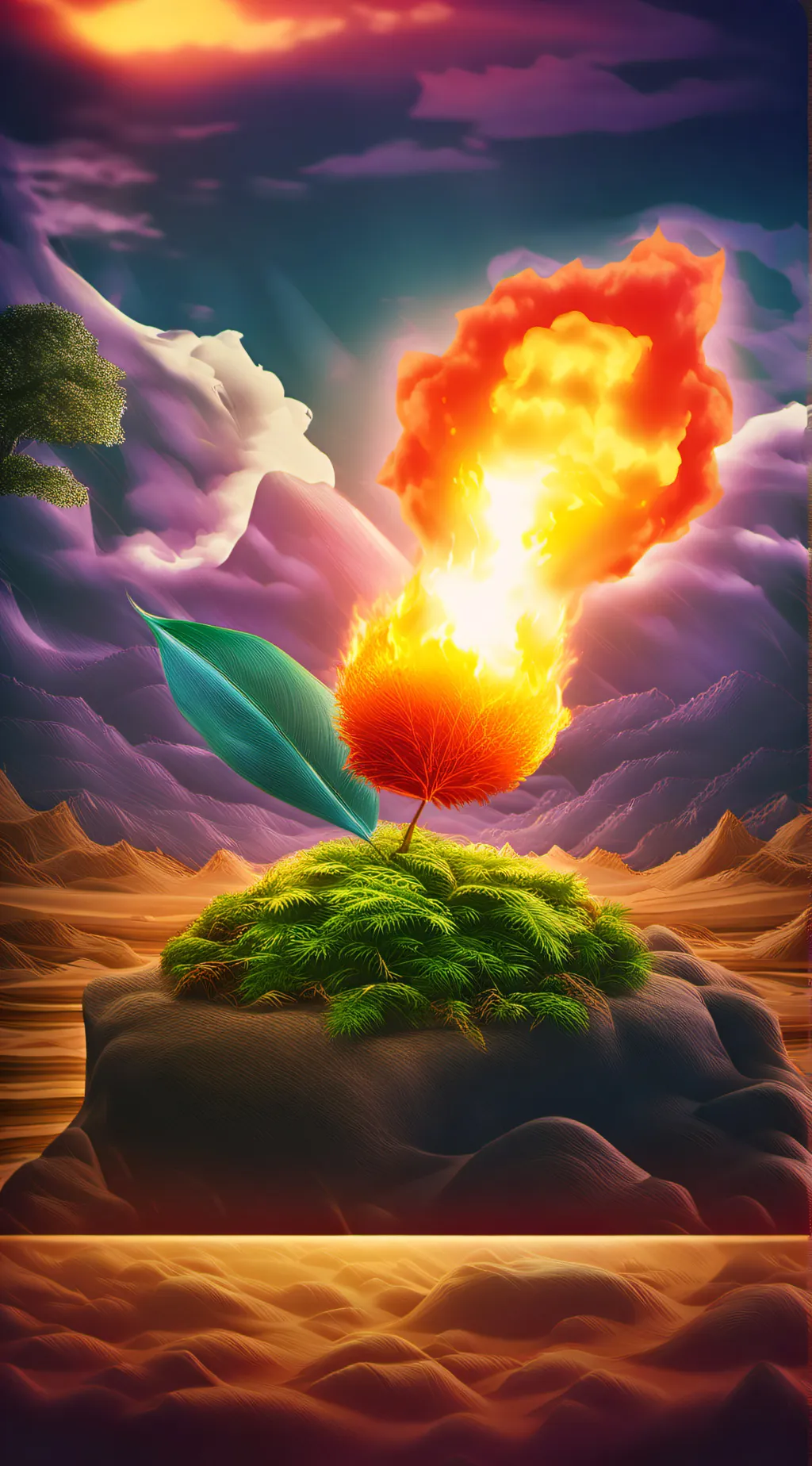 ai character: bfdi rp background