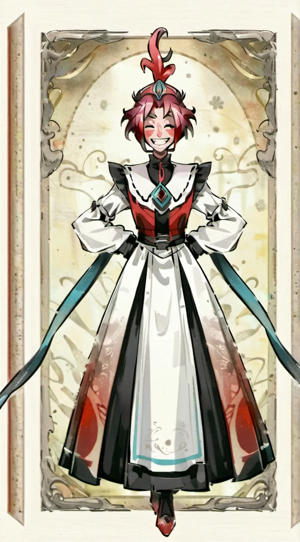 ai character: Mha again✌️ background