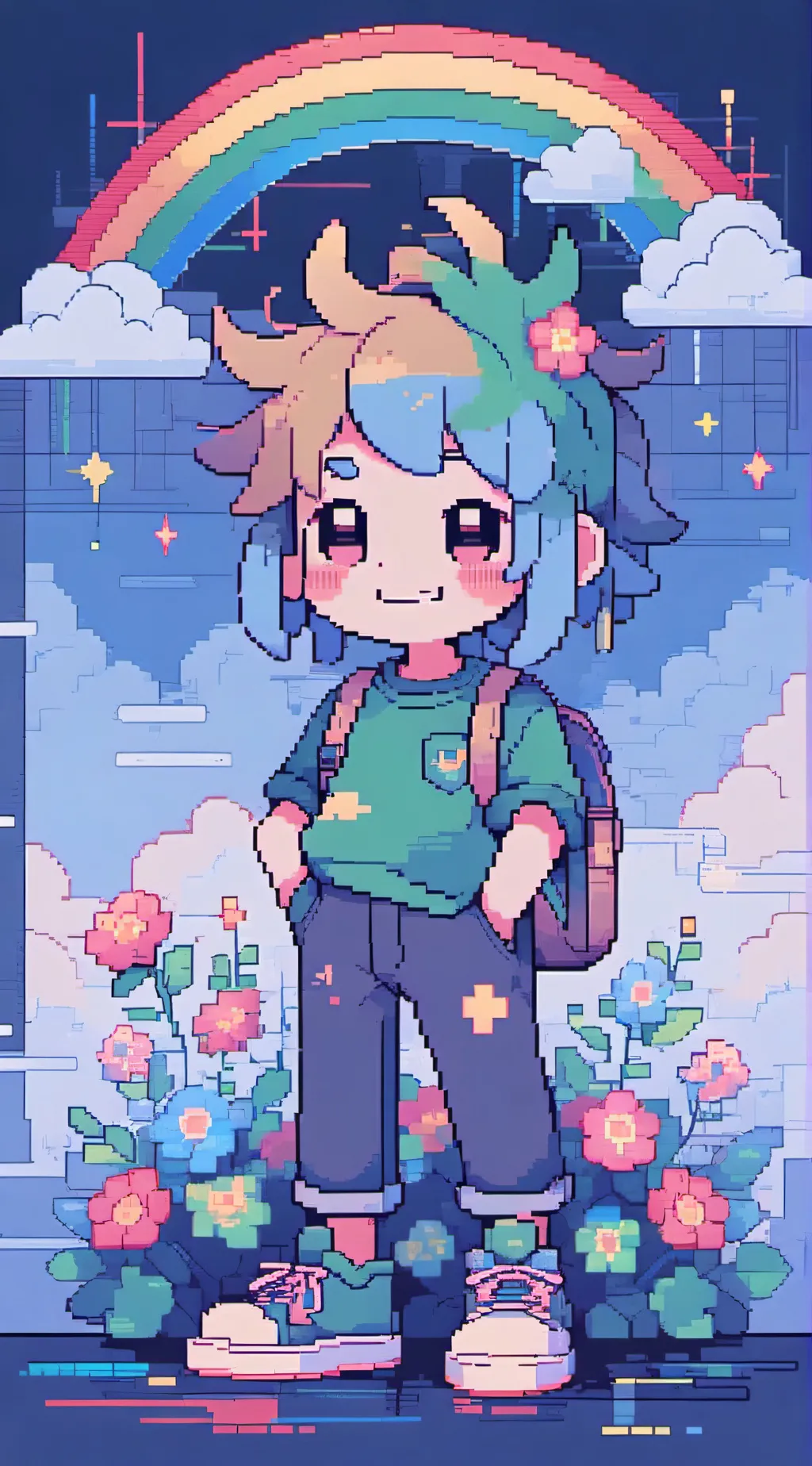 ai character: !-ᴅᴀɴᴅʏ's ᴡᴏʀʟᴅ-!🌸 background