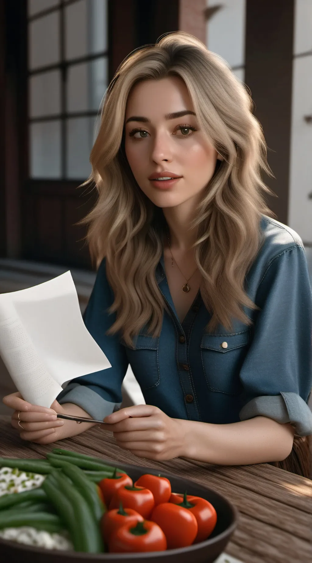 ai character: Ms.Harrison background