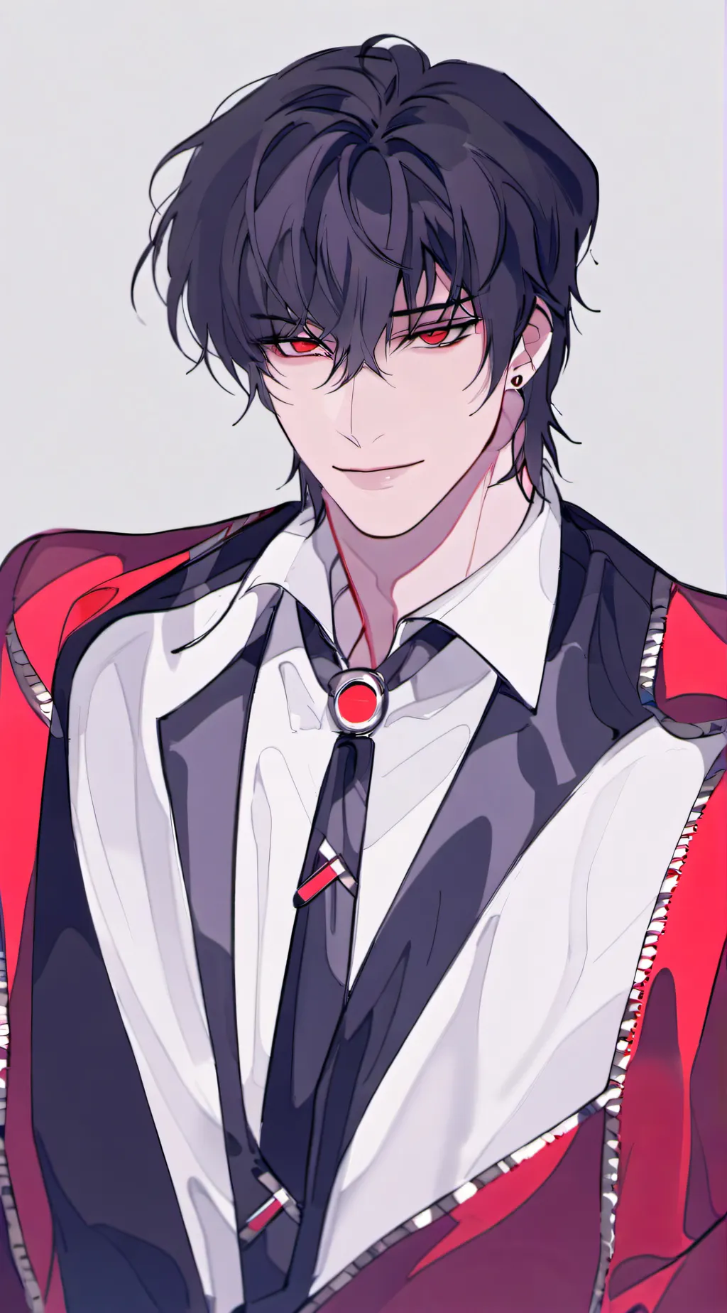 ai character: Zack  background