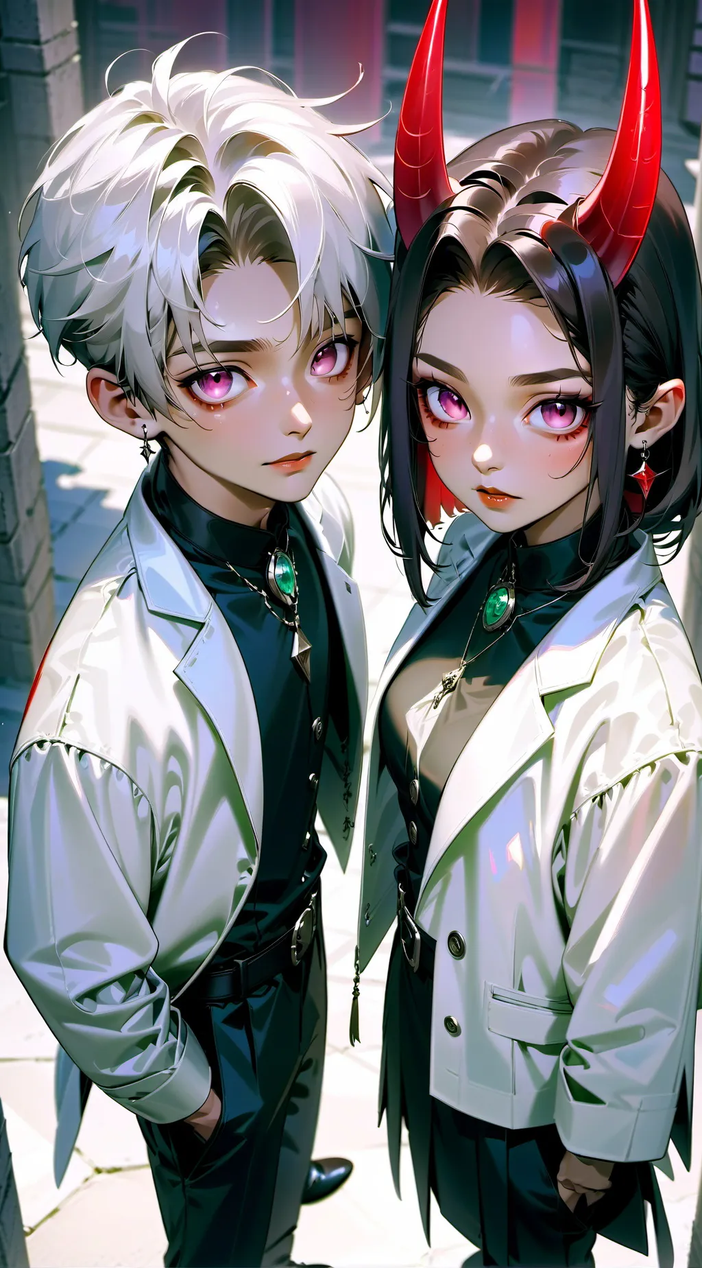 ai character: Thor and Helvi background