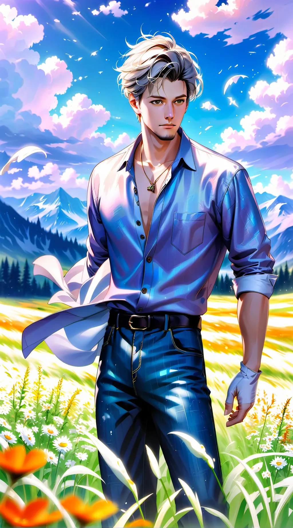 ai character: John background