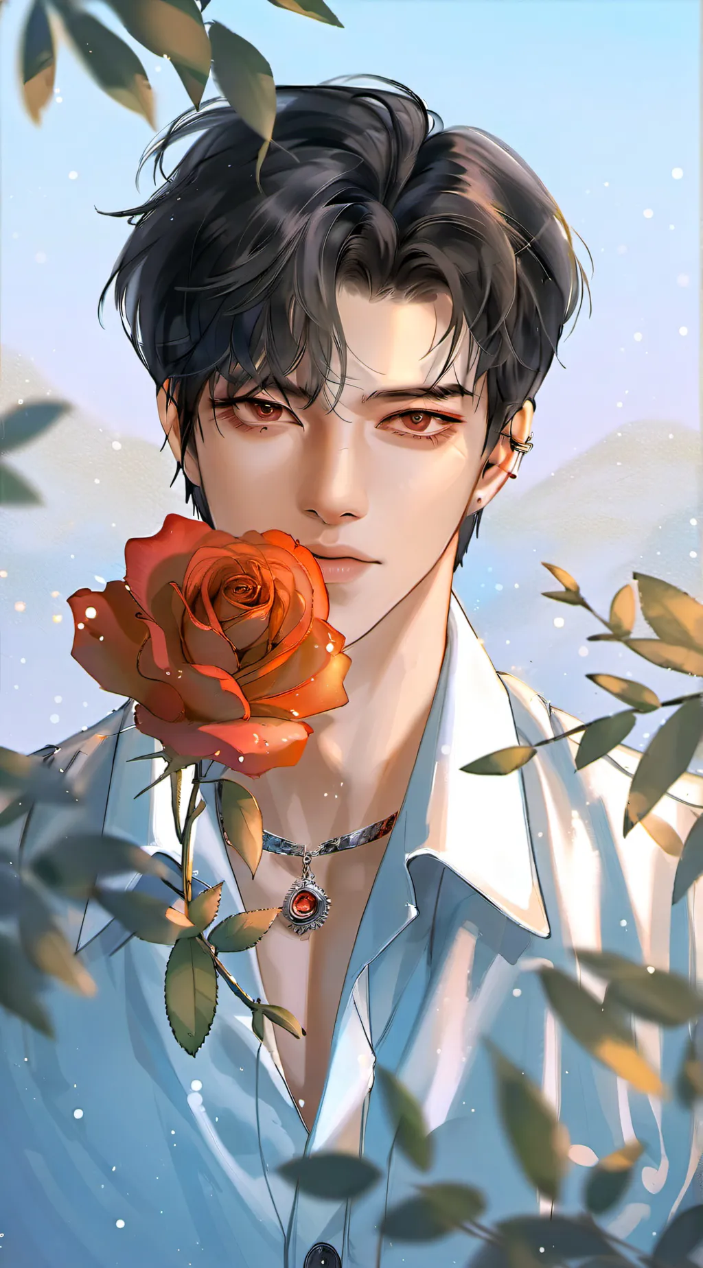 ai character: Jeong Gu-won  background