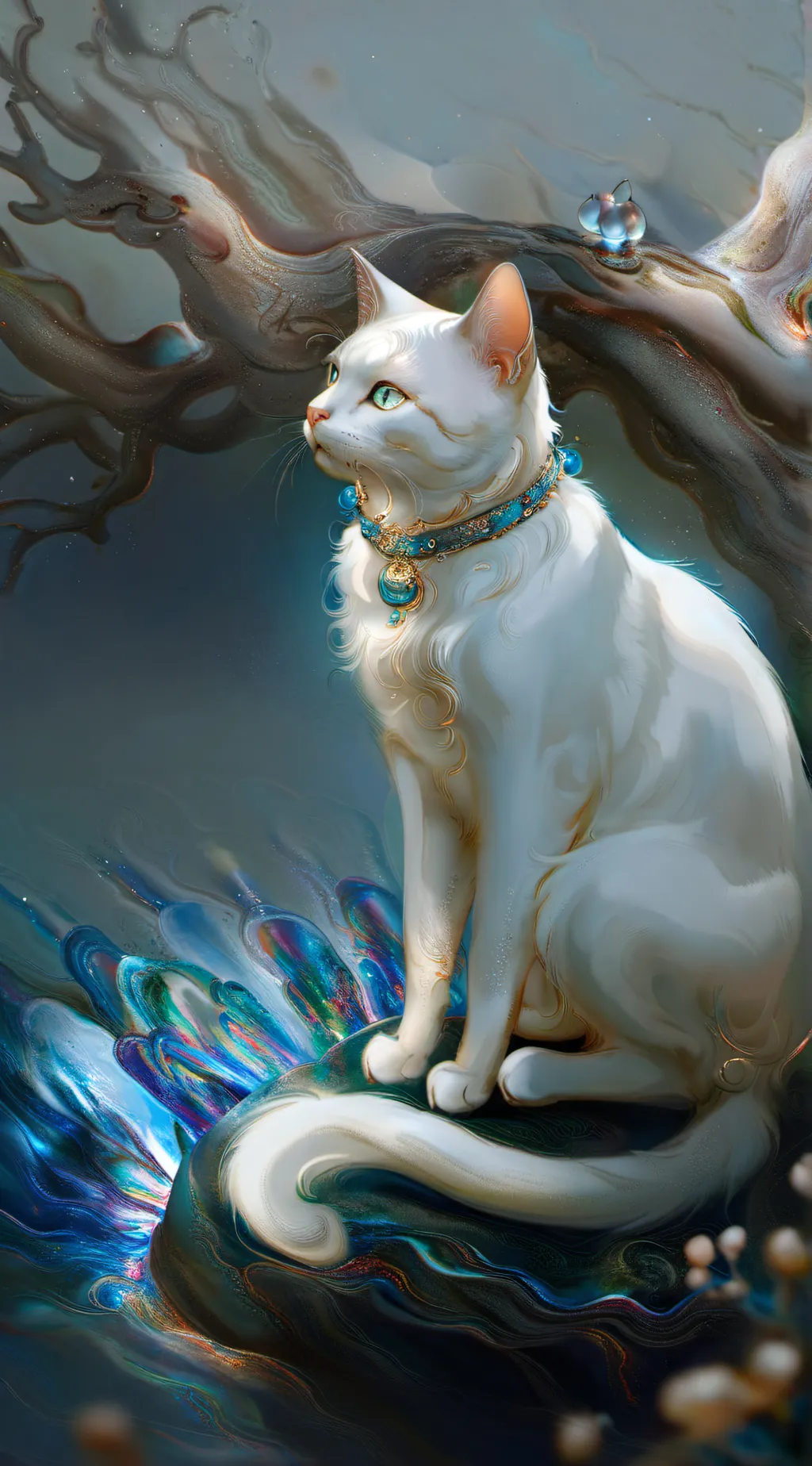 ai character: Descendants  background