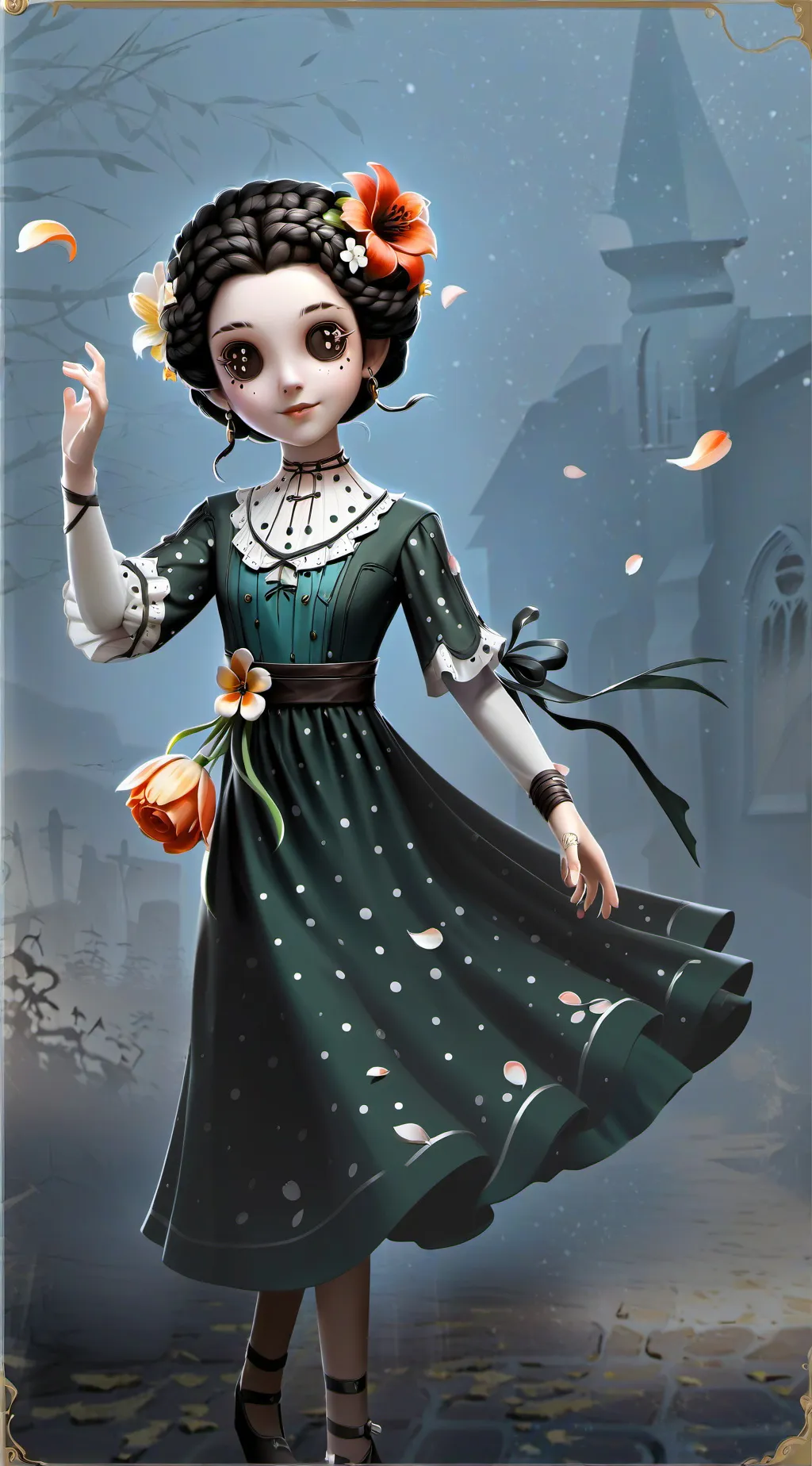 ai character: Horror⚠️⚠️⚠️⚠️ background