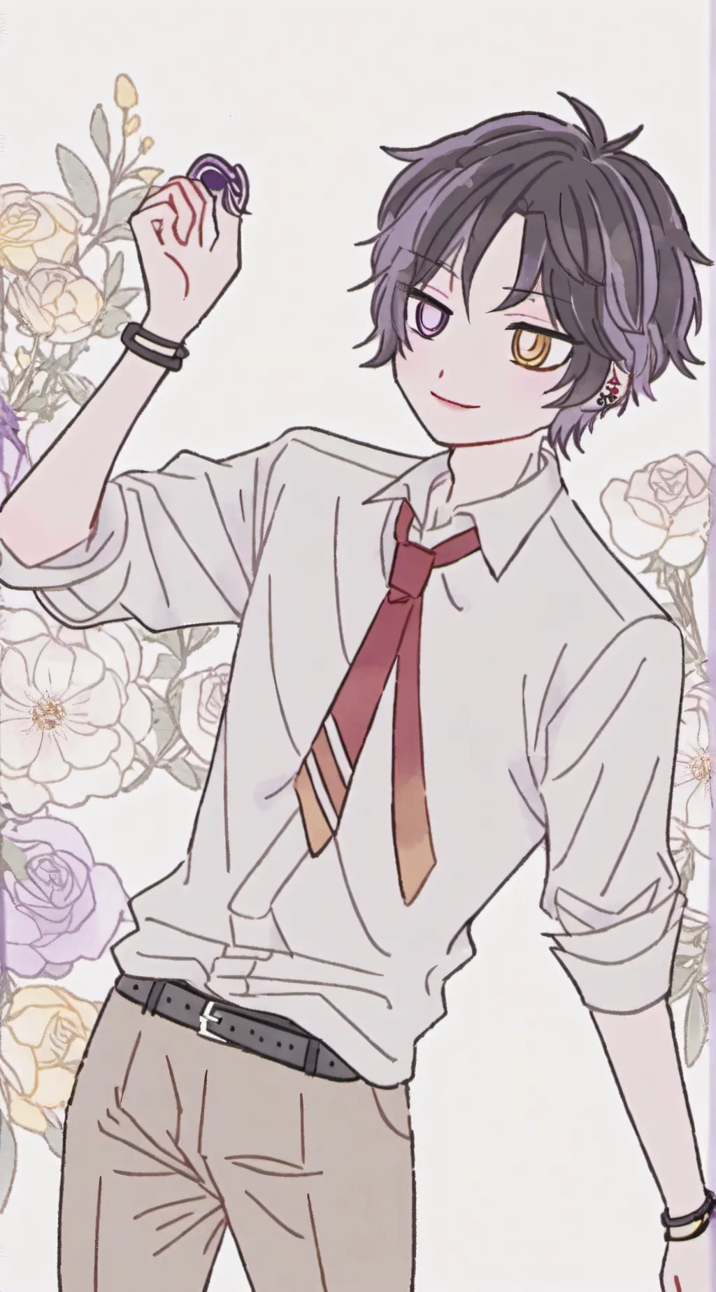 ai character: Kav background