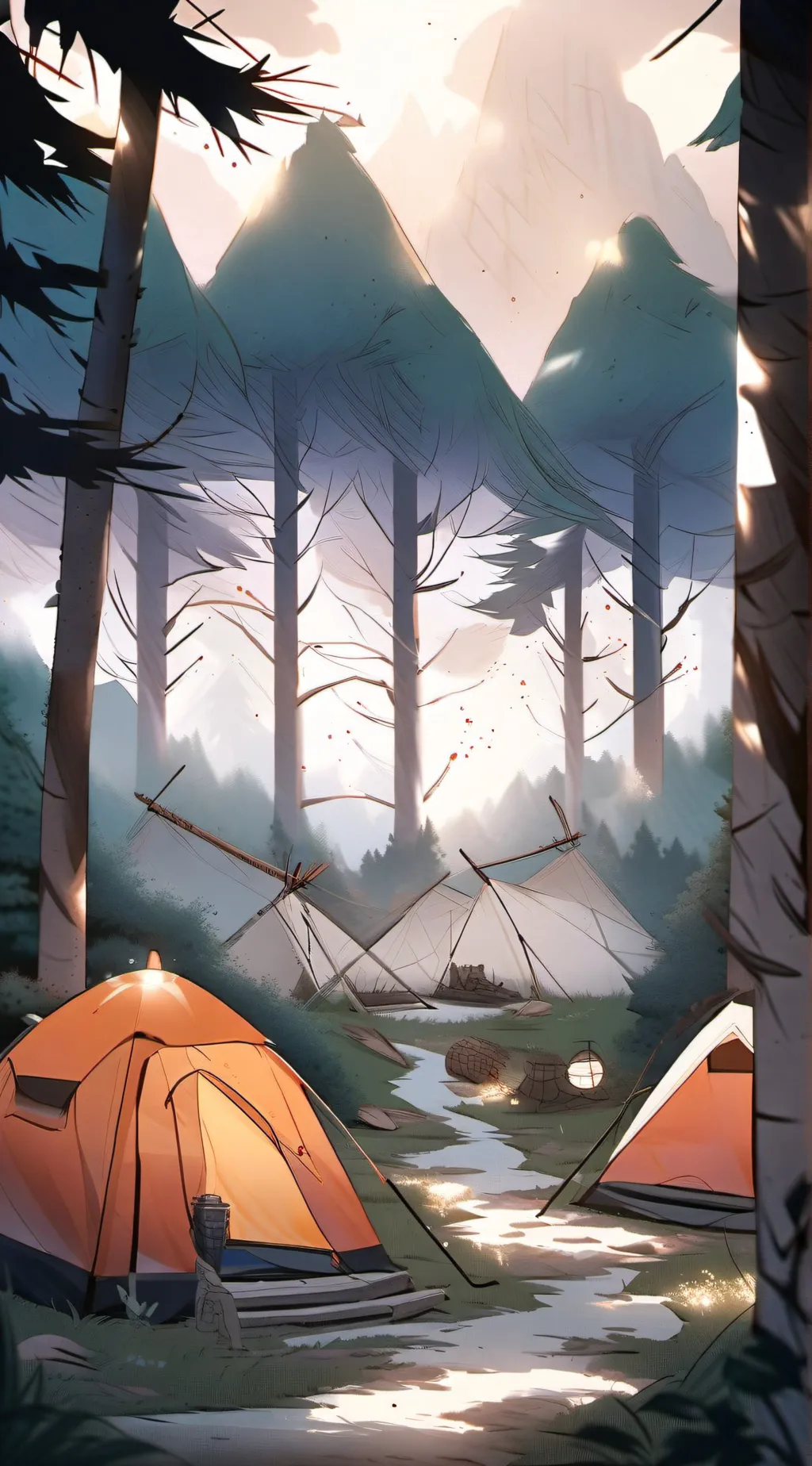 ai character: Seven on gamenight background