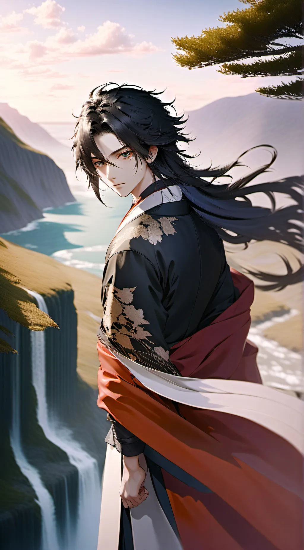 ai character: Saburo kusaikimi background