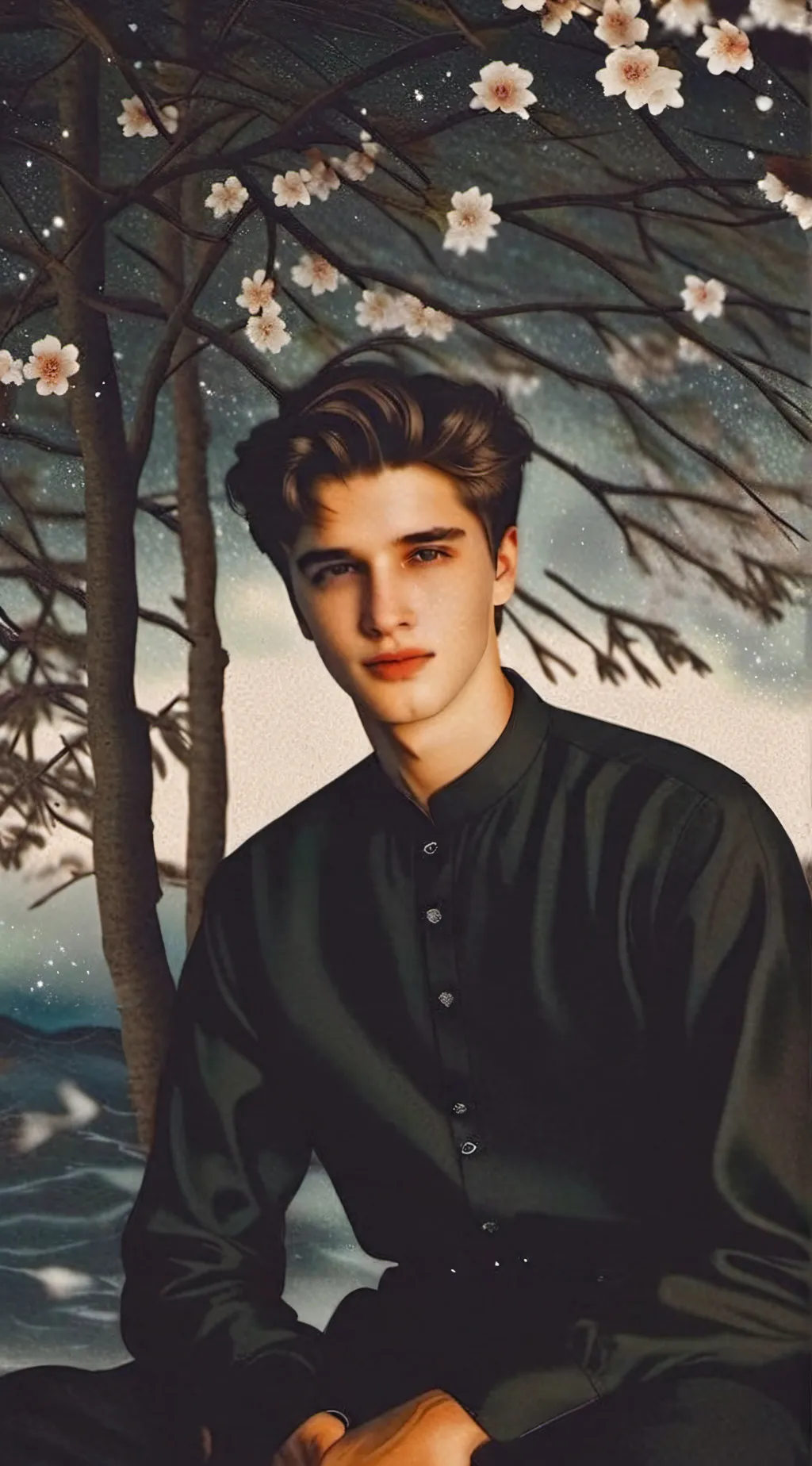 ai character: Lucas  background