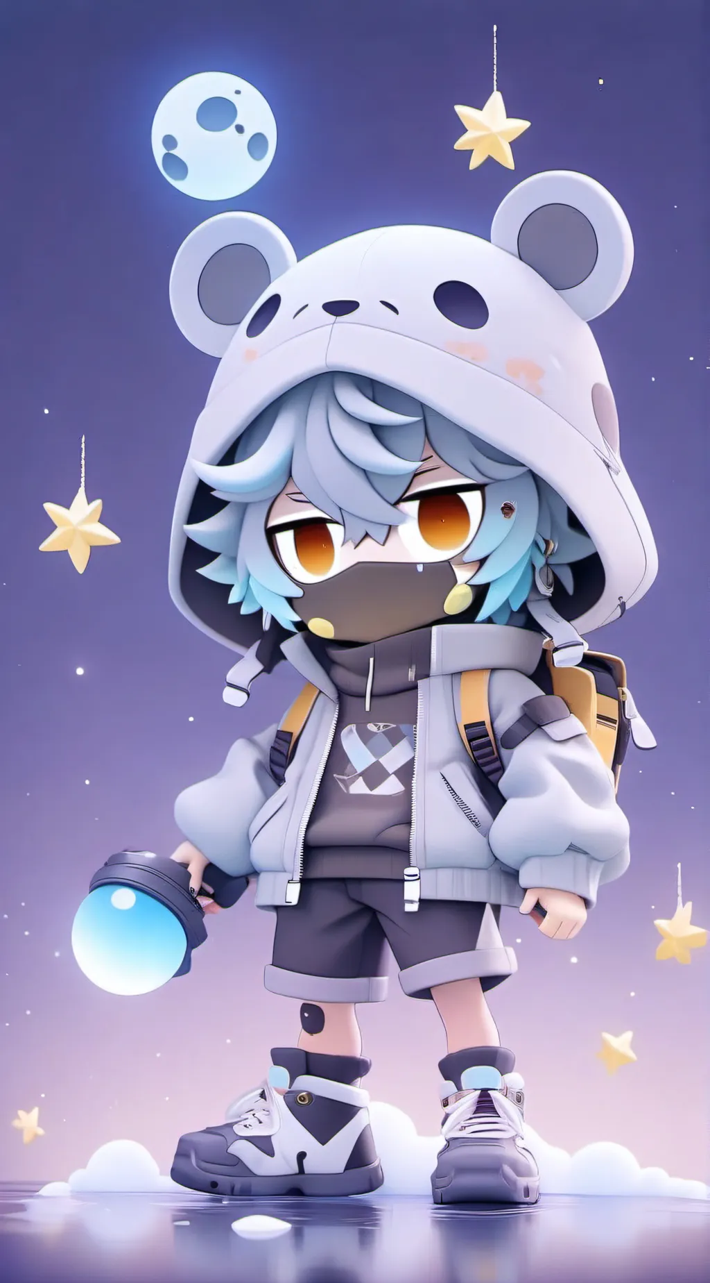 ai character: cooldocvr background