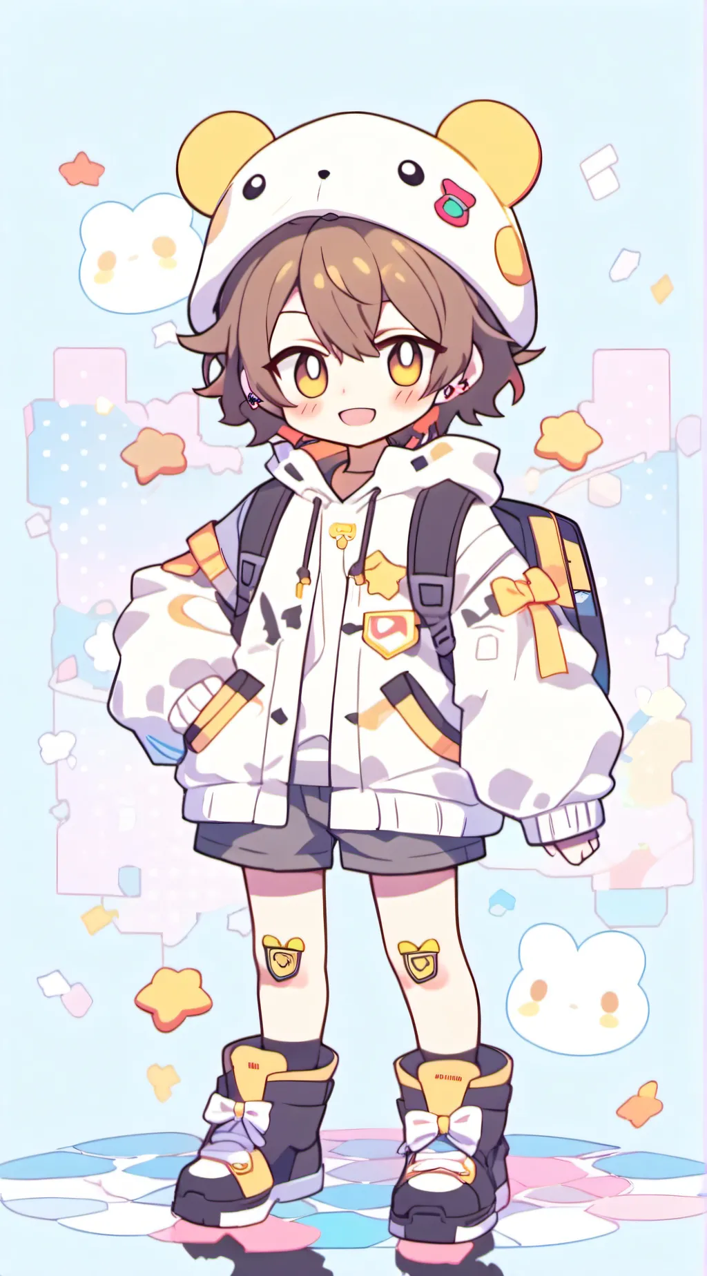 ai character: Mha background