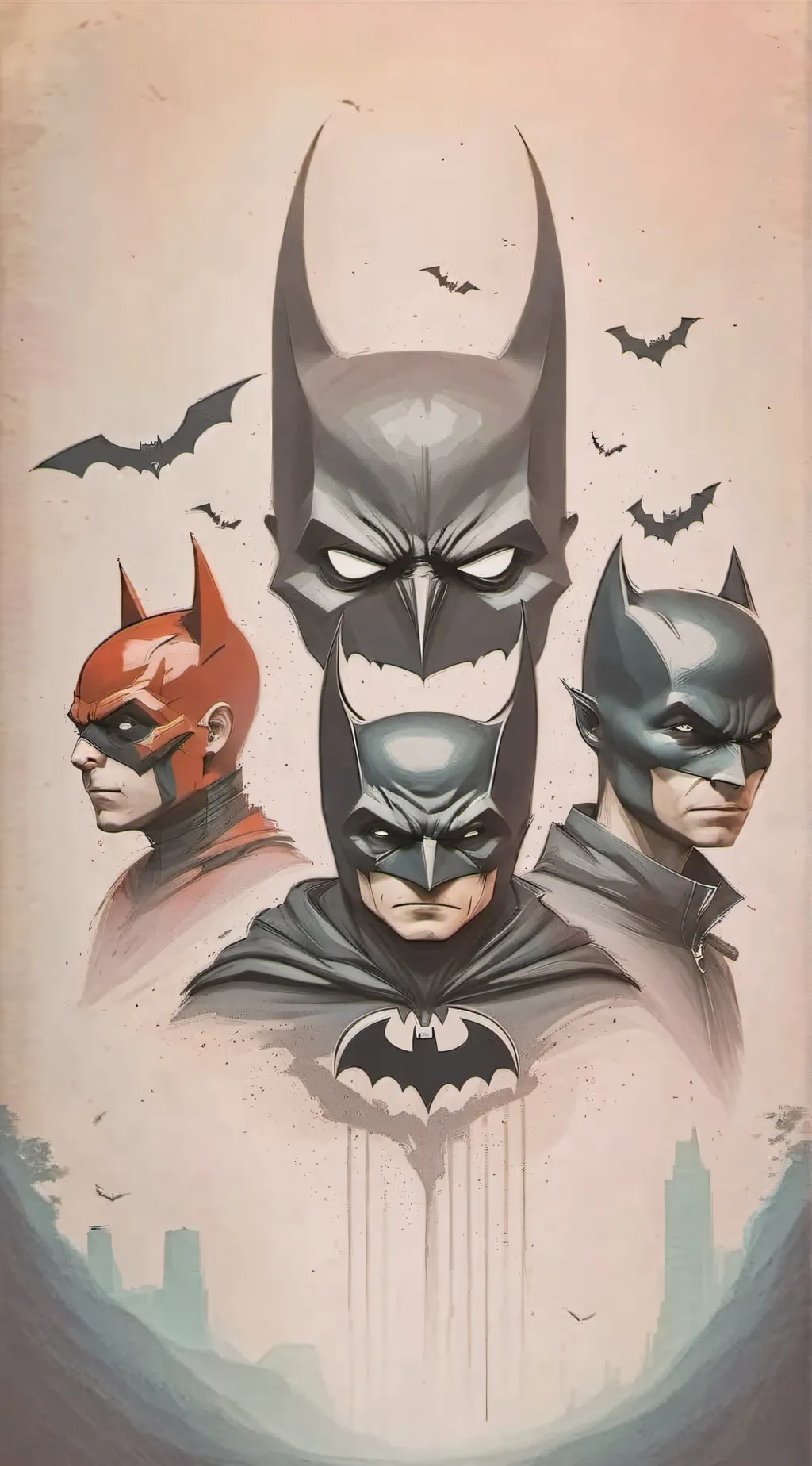 ai character: Bat family/JL background