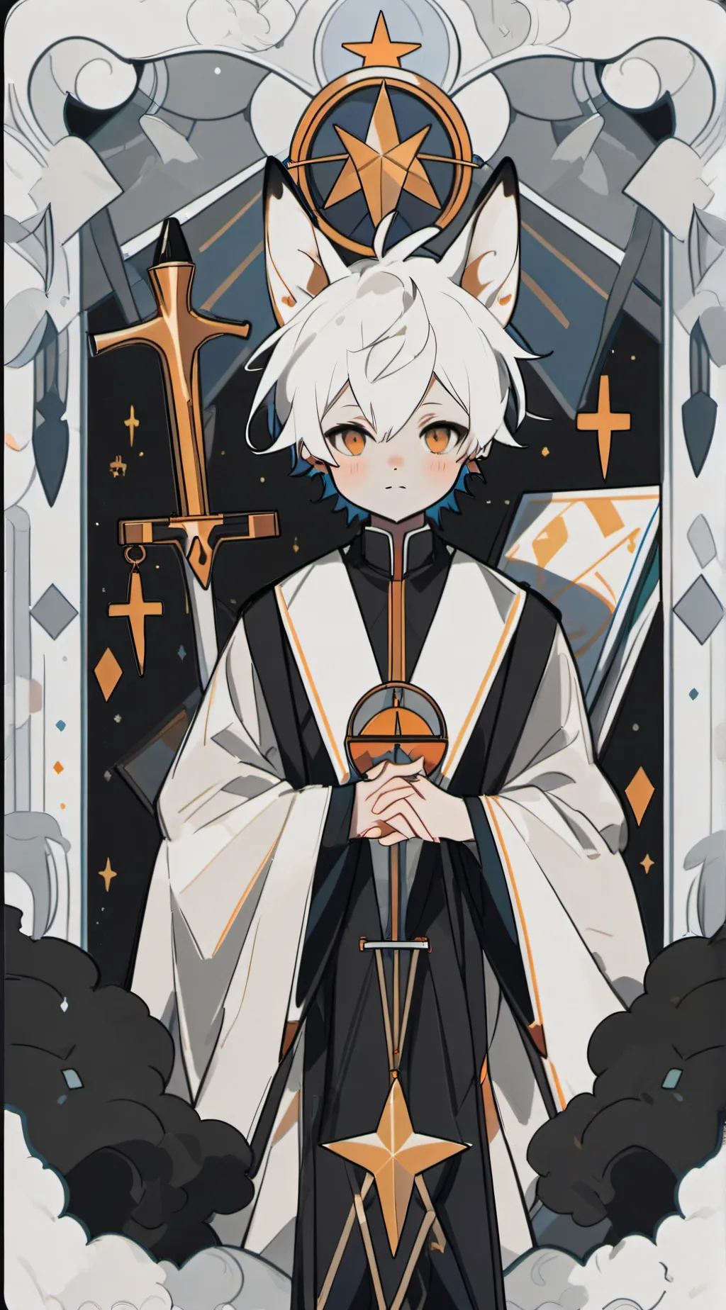 ai character: Axel  background