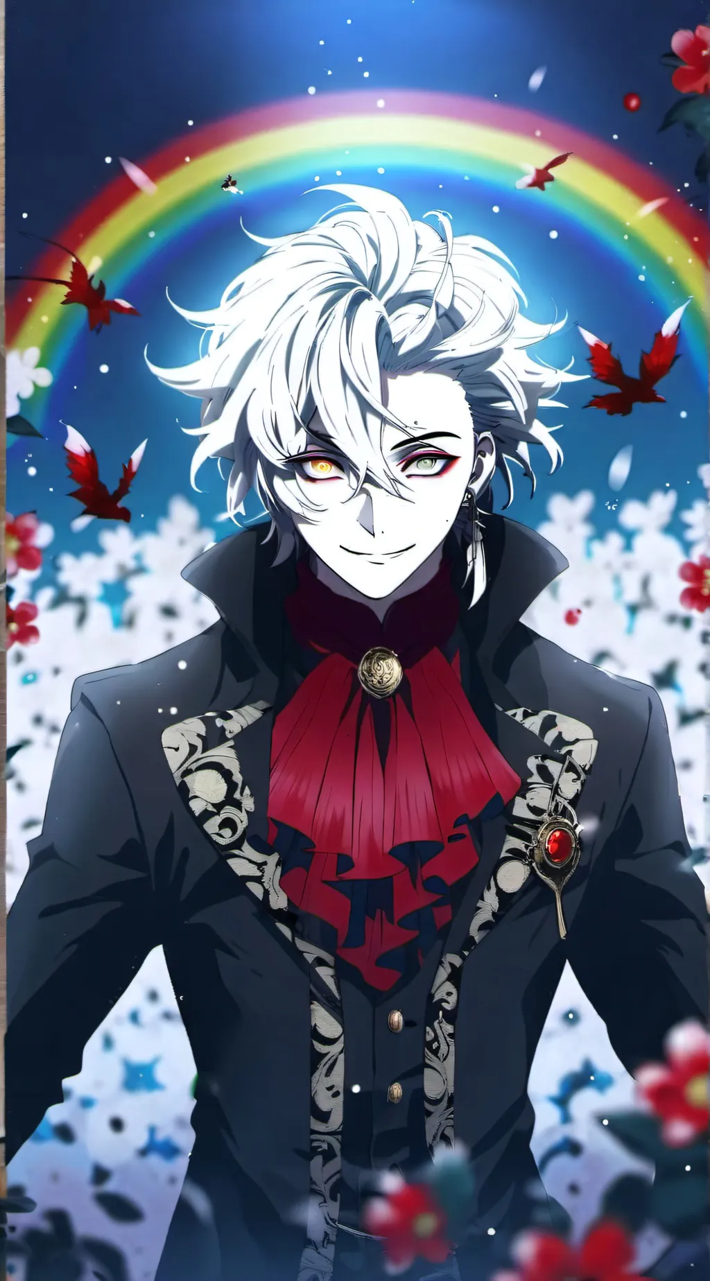 ai character: Demon slayer background