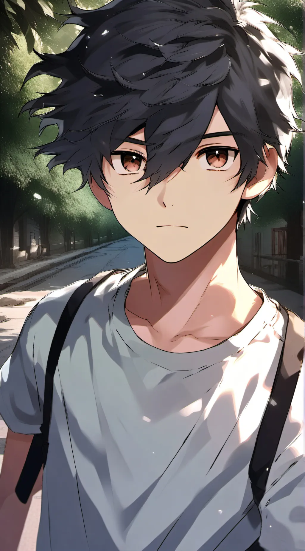 ai character: super teenager background