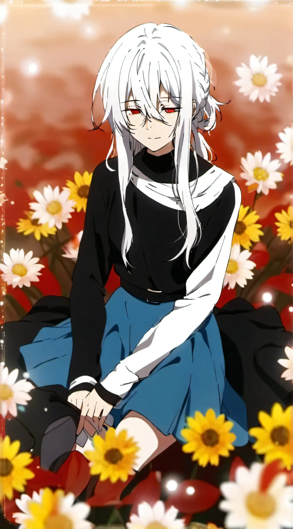 ai character: tomori chan! background