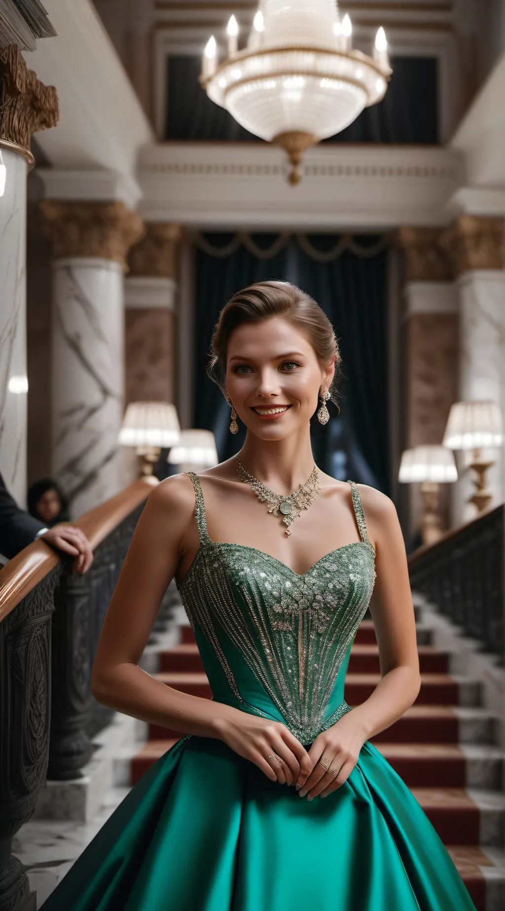 ai character: Nadia background