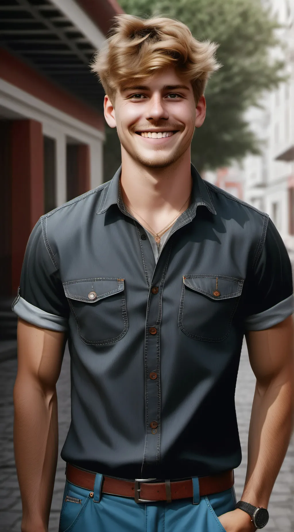 ai character: Nick💋 background