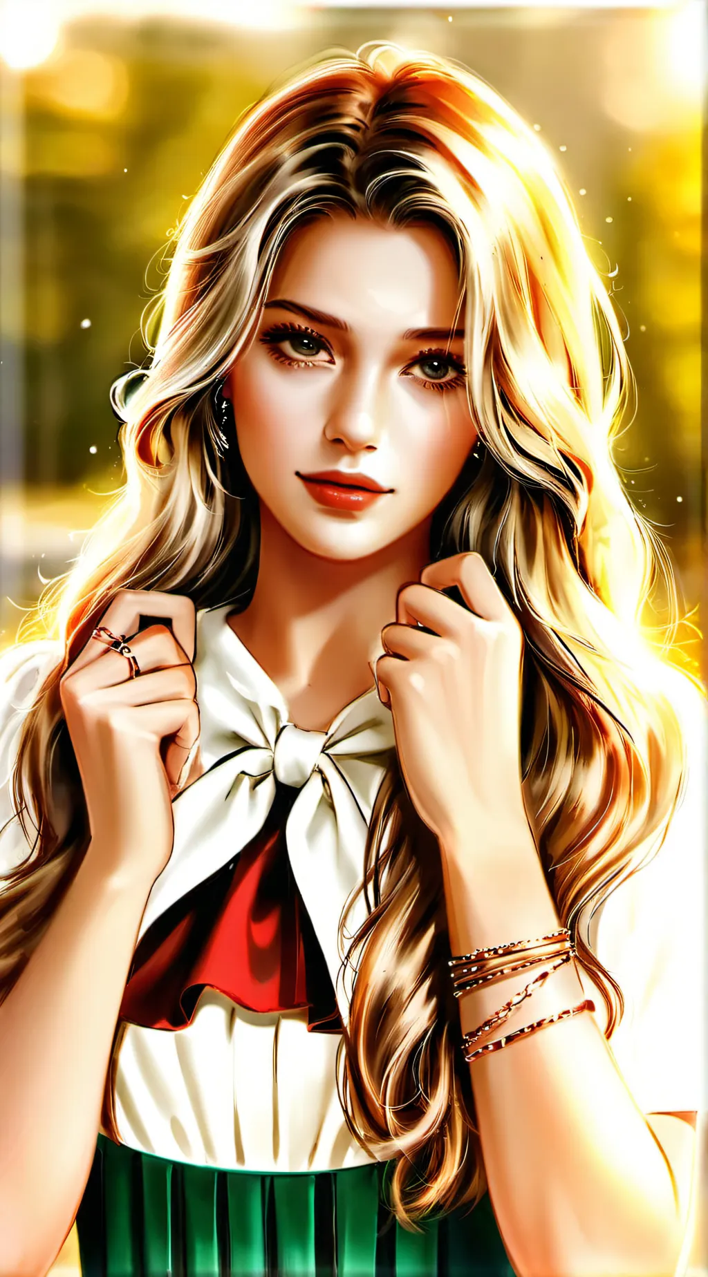 ai character: Kelly  background