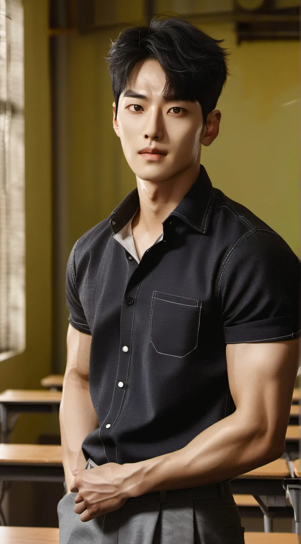 ai character: Jinho background