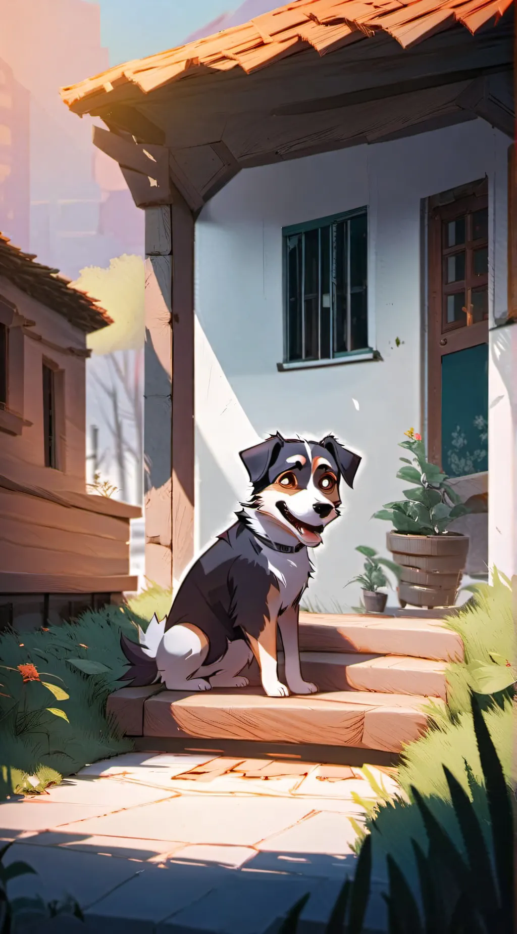 ai character: Who is he? background