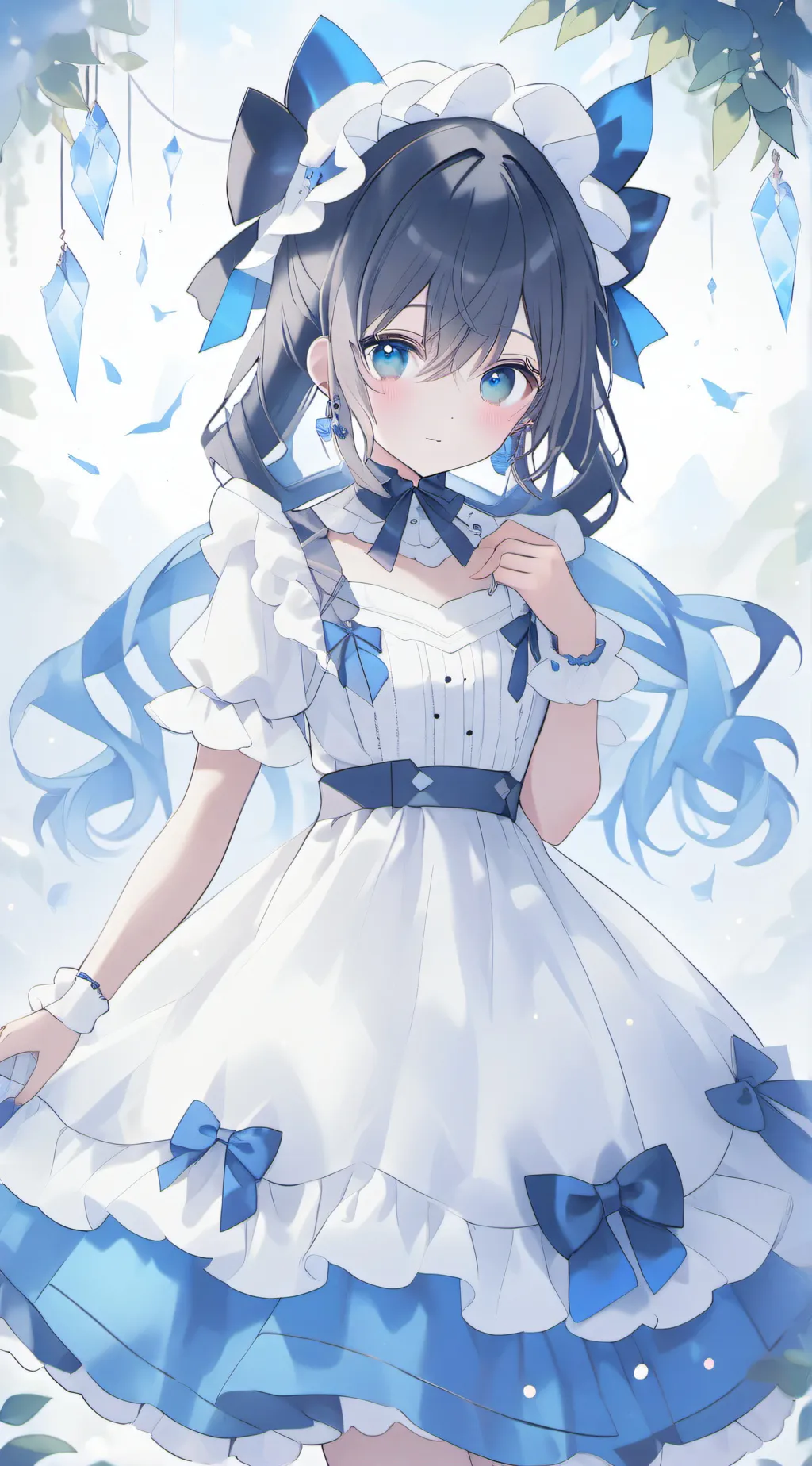 ai character: ruby  background